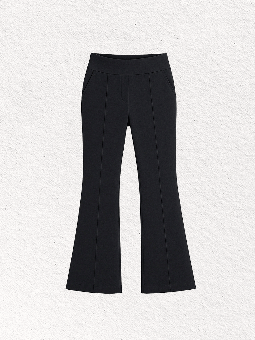 (CKMU MADE) 極線開衩螞蟻腰褲 [ 黑色 / S,M,L,XL ]