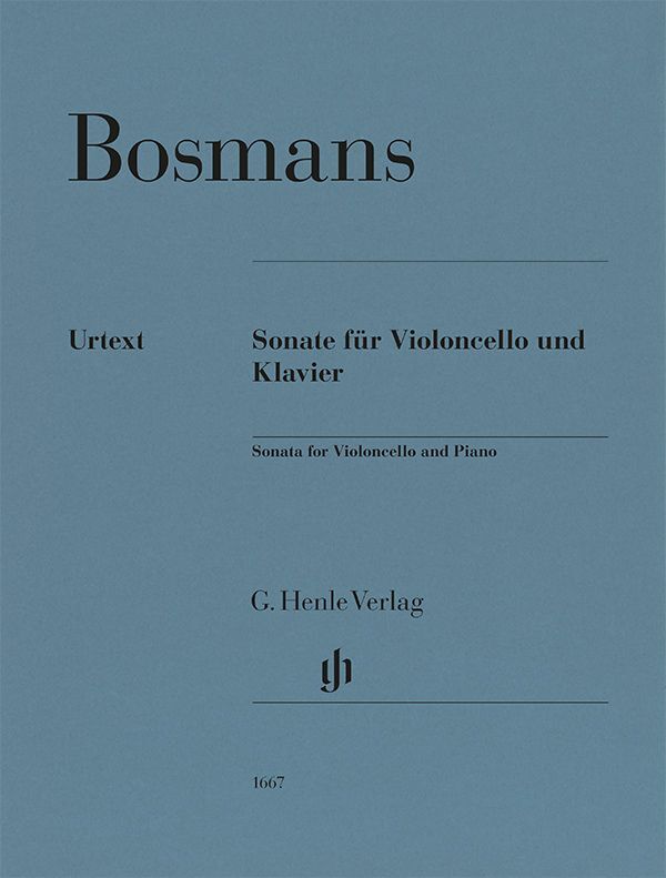 《HENRIËTTE BOSMANS: Violoncello Sonata》【親簽版】