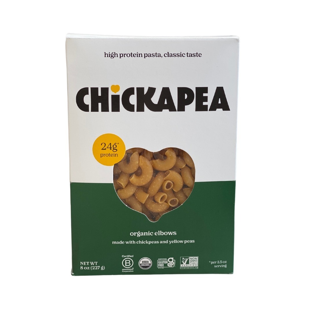 Chickapea organic elbows 8oz (best before 23 Dec 2026)
