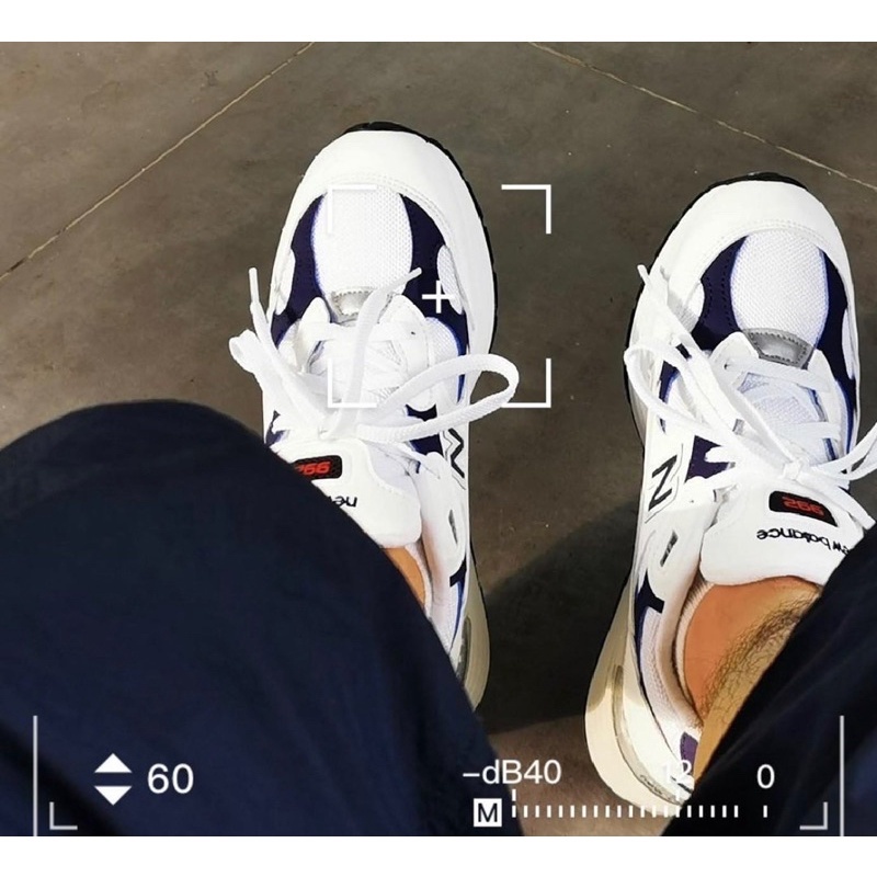 【現貨出清】New Balance 992 M992EC｜White Navy 美製經典｜28CM