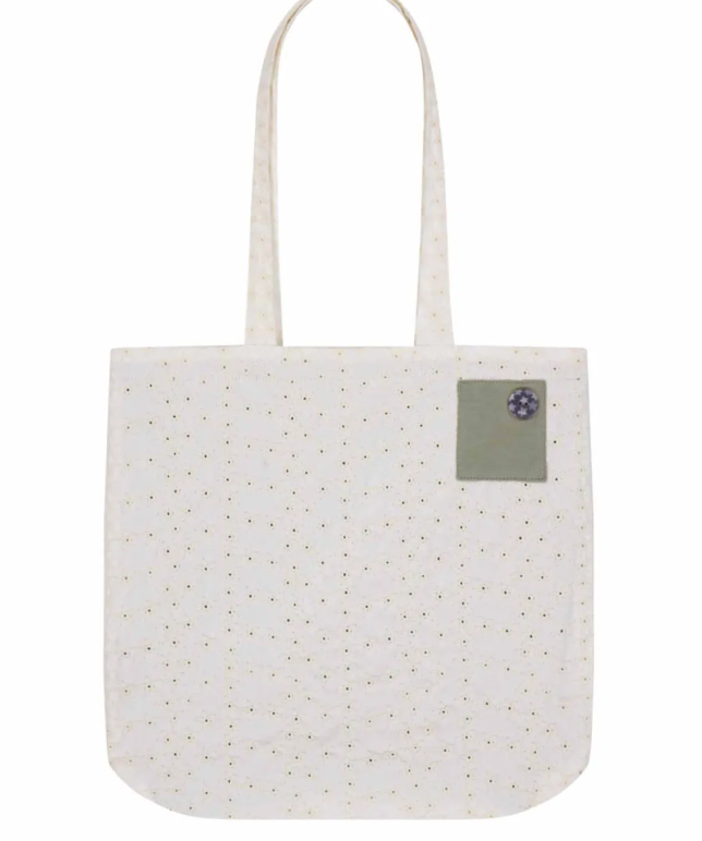 【代購】COYSEIO 038 STAR REVERSIBLE BAG WHITE 星星雙面用帆布袋 雙面 卡其色 星星 帆布袋 通勤包 上學包 大學生必備