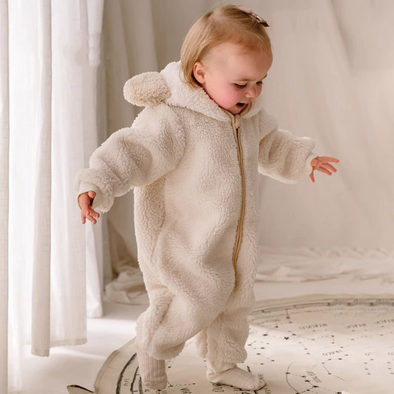 Plush bear Romper