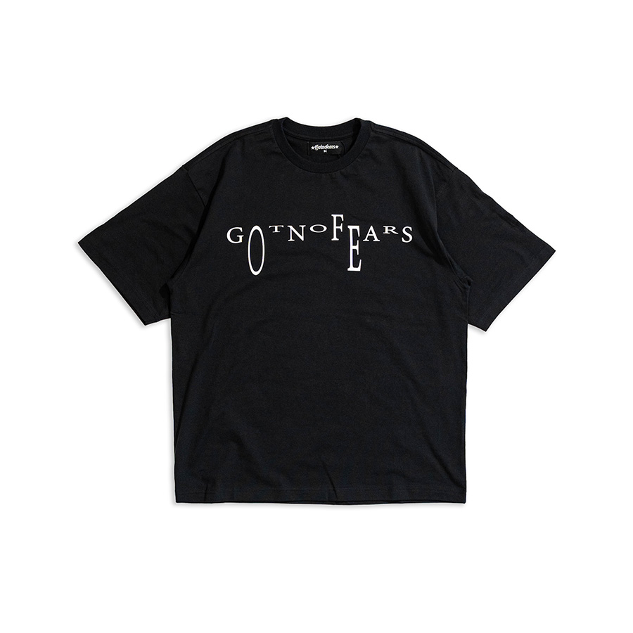 Gotnofears GROOVING LOGO OVERSIZED TEE 律動字體寬版短袖上衣 11135172