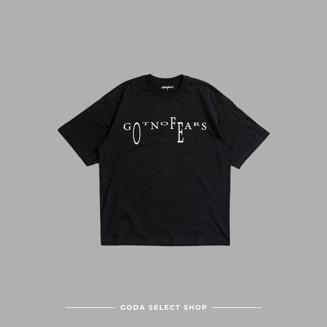 Gotnofears GROOVING LOGO OVERSIZED TEE 律動字體寬版短袖上衣 11135172