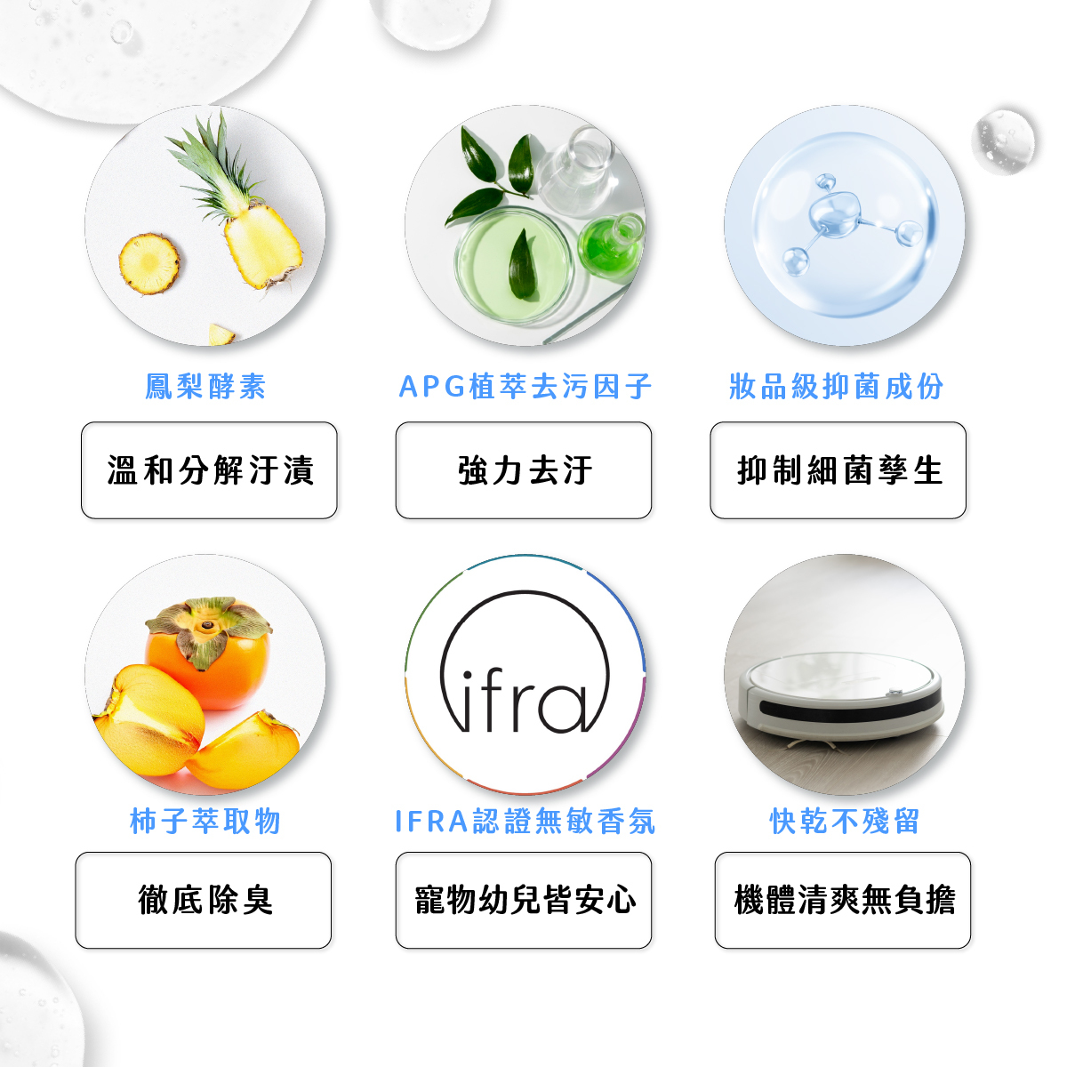 多種功效輕鬆清潔