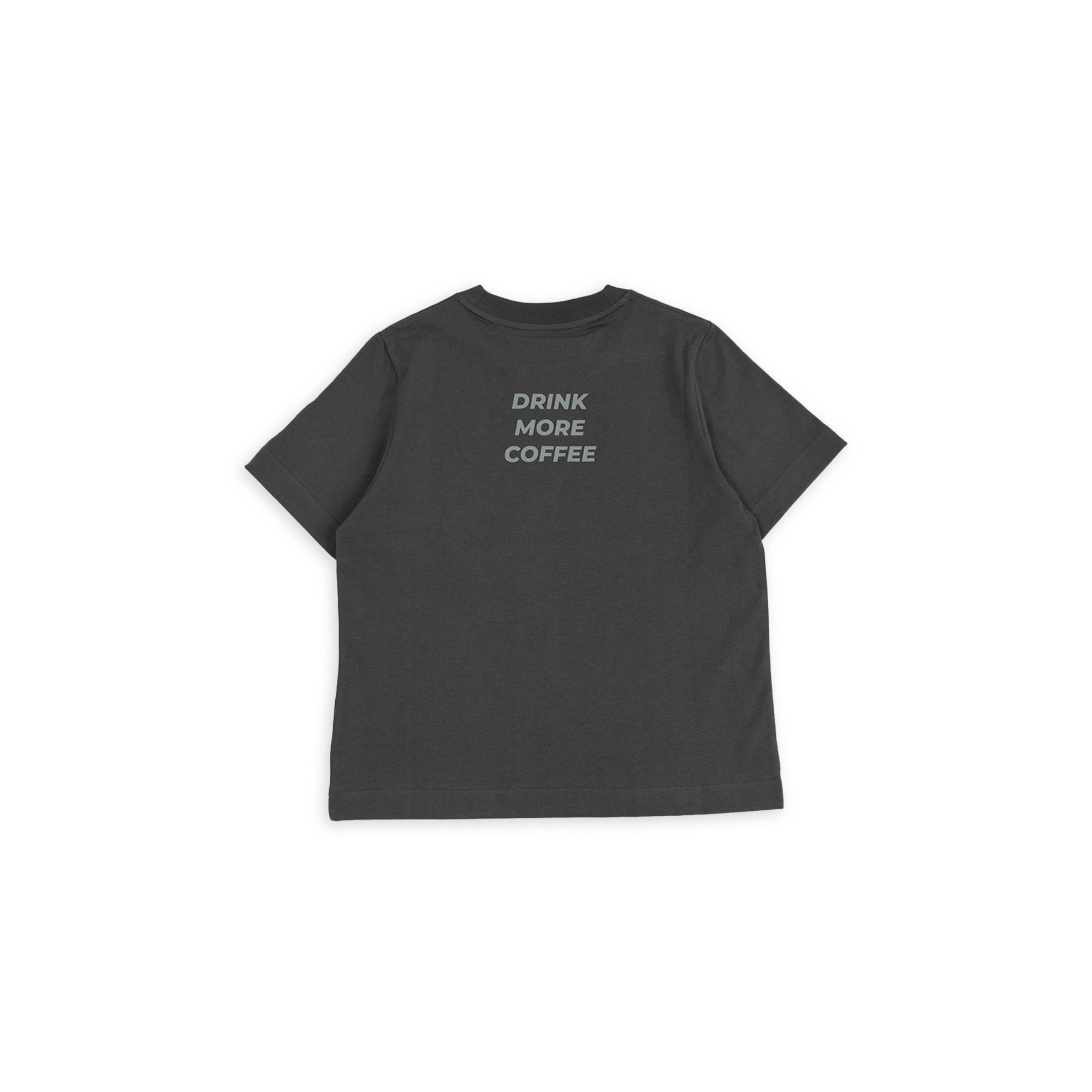 Women Tatami Stitch Heart Tee  - Dim Gray