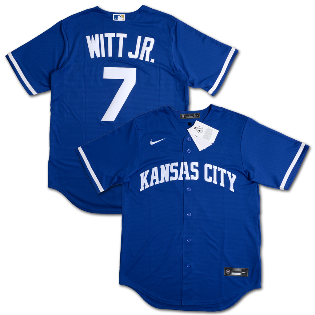 Nike 堪薩斯市皇家隊 Bobby Witt jr. 替代 球迷版 球衣