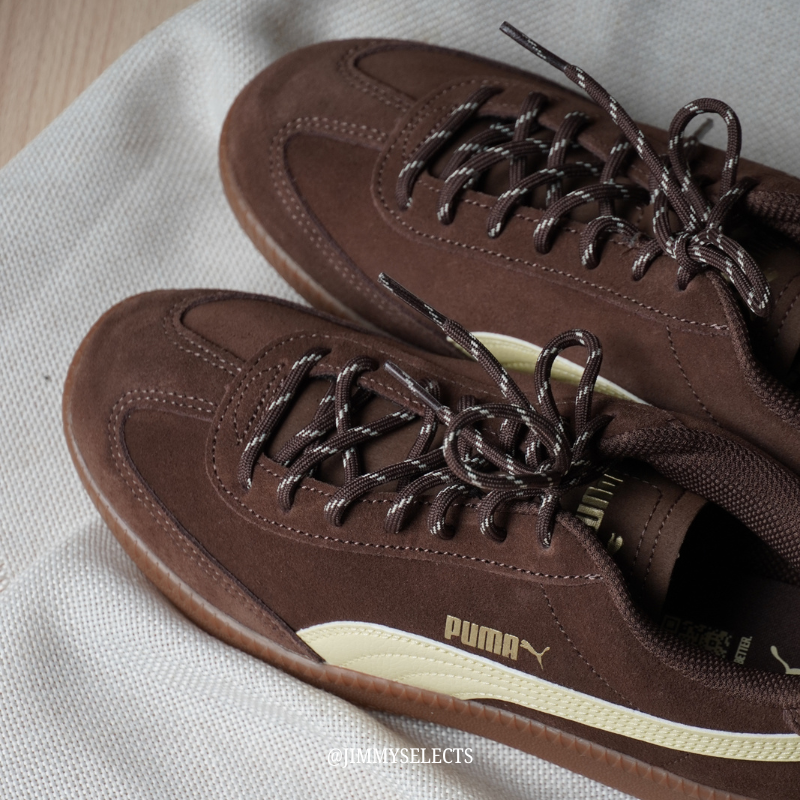 PUMA彪馬 9T 麂皮復古休閒鞋 褐色 男女同款 百搭舒適低幫運動鞋 Aug25