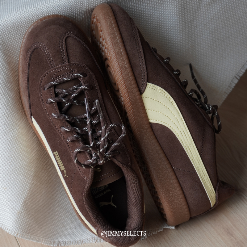 PUMA彪馬 9T 麂皮復古休閒鞋 褐色 男女同款 百搭舒適低幫運動鞋 Aug25