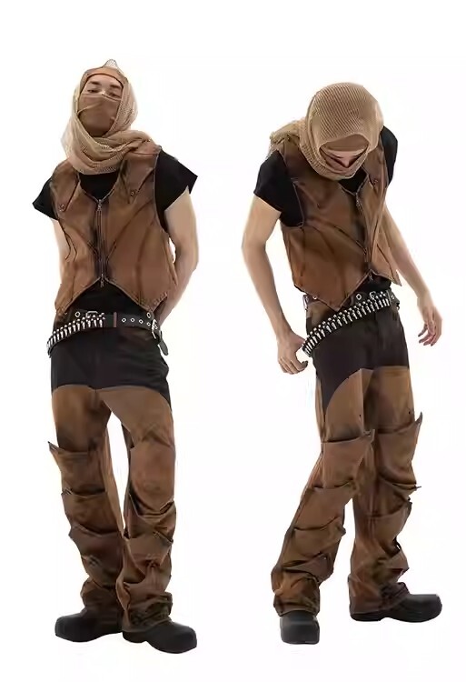 DND4DES 金屬 子彈 潮流 龐克 暗黑 皮帶