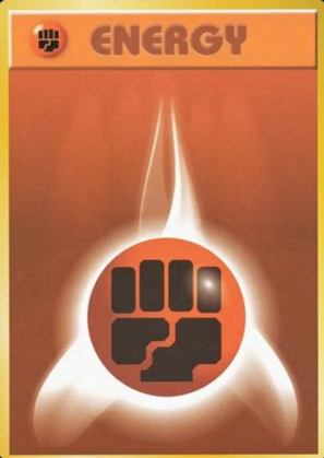 POKEMON JAPANESE FIGHTING ENERGY