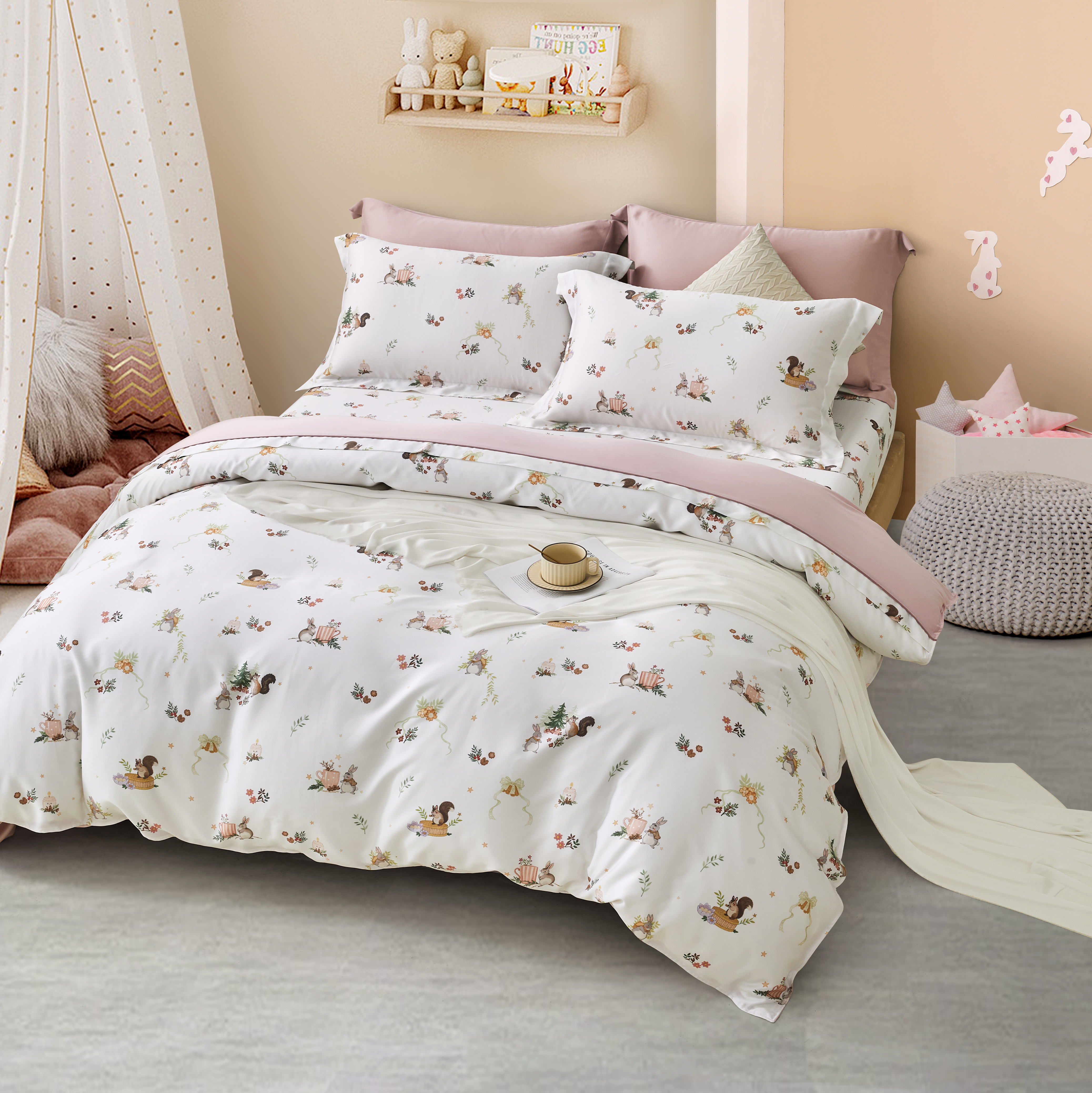 100%天絲60支四件組|森旅日記 (有單人)