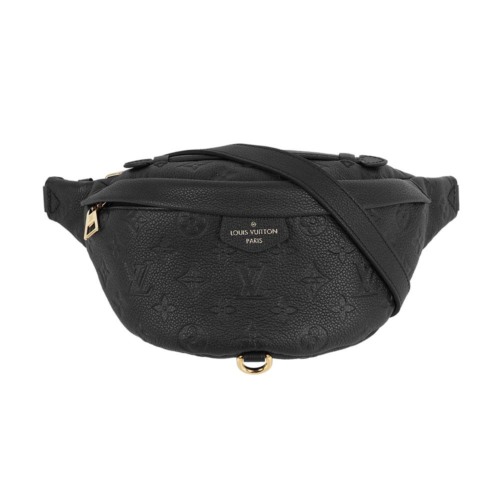 【Louis Vuitton】Bumbag Monogram 牛皮腰包(黑色)