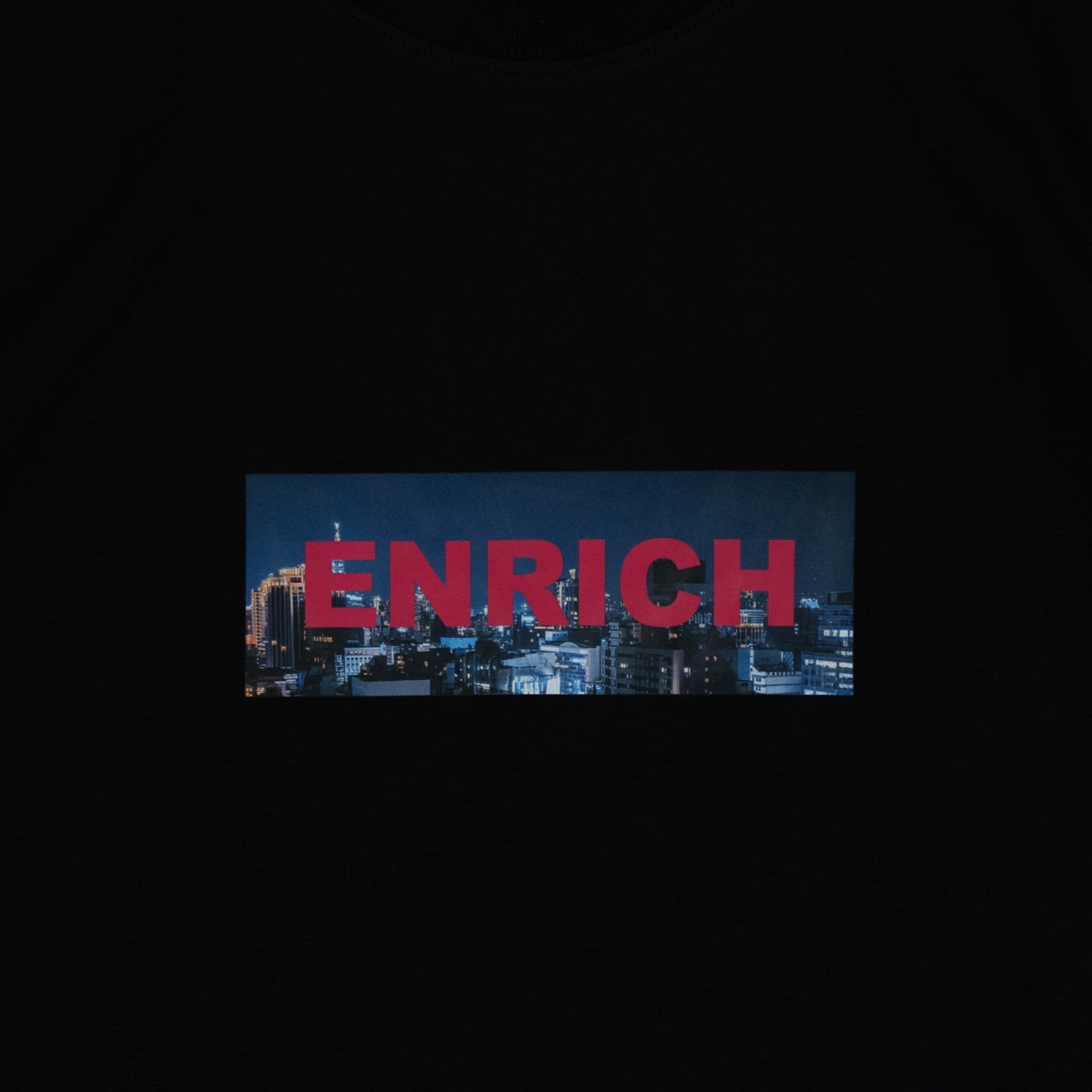Women Taipei Limited Edition ENRICH Logo Tee - Black