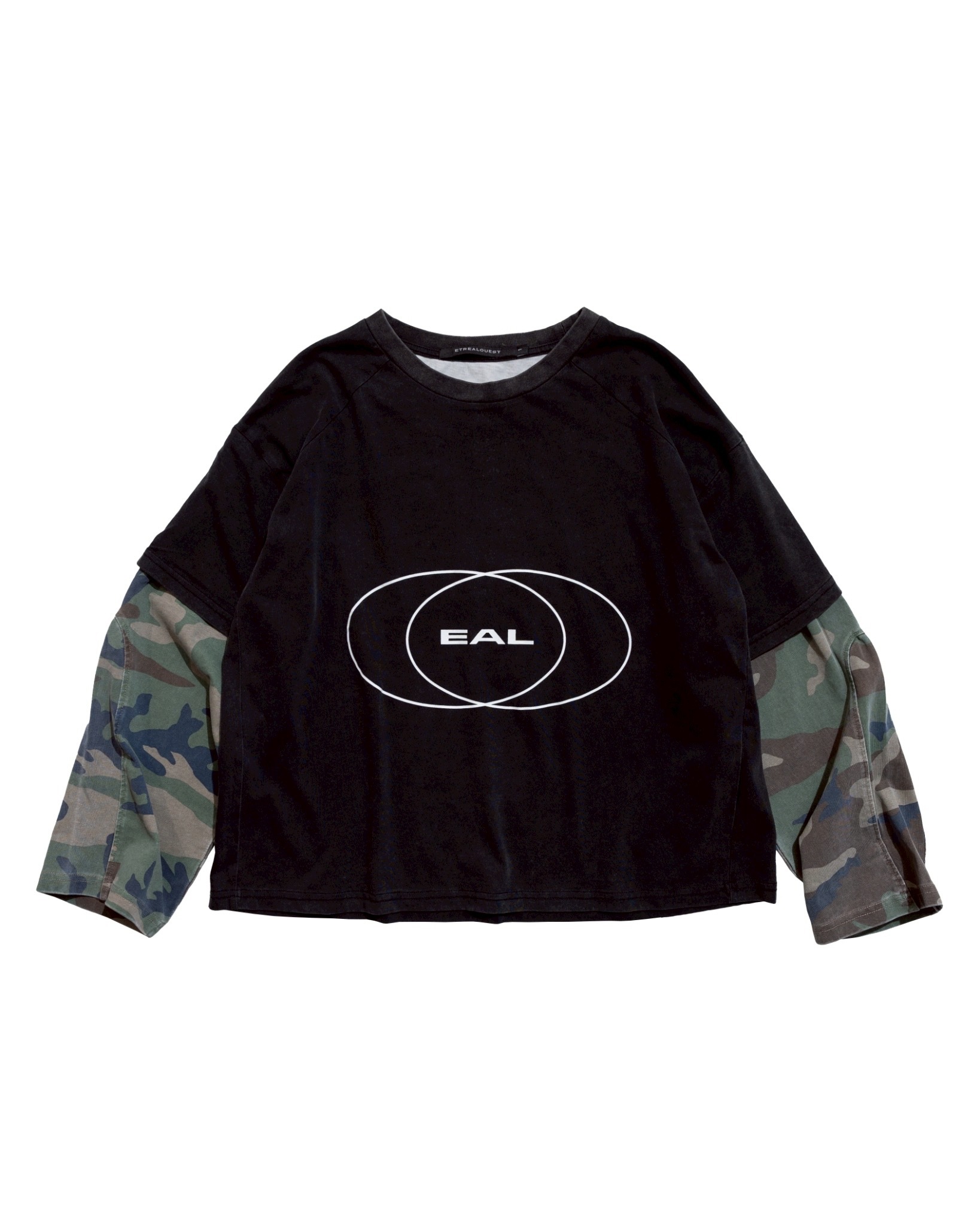 EAL E’TREALOUEST 25FW （ OLD DAYS ) Camo logo Long Sleeve