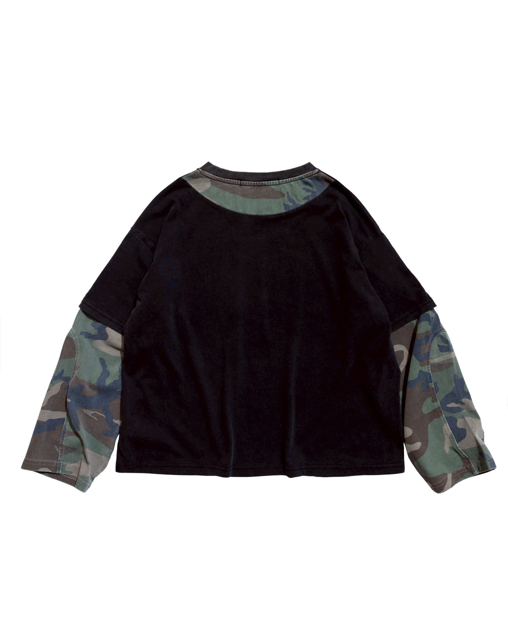 EAL E’TREALOUEST 25FW （ OLD DAYS ) Camo logo Long Sleeve