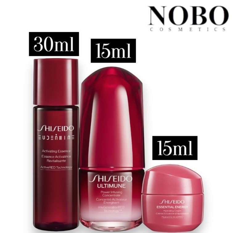 SHISEIDO 限量版 - 旅行護膚體驗三件套 [30ml+15ml+15ml] (平行進口)