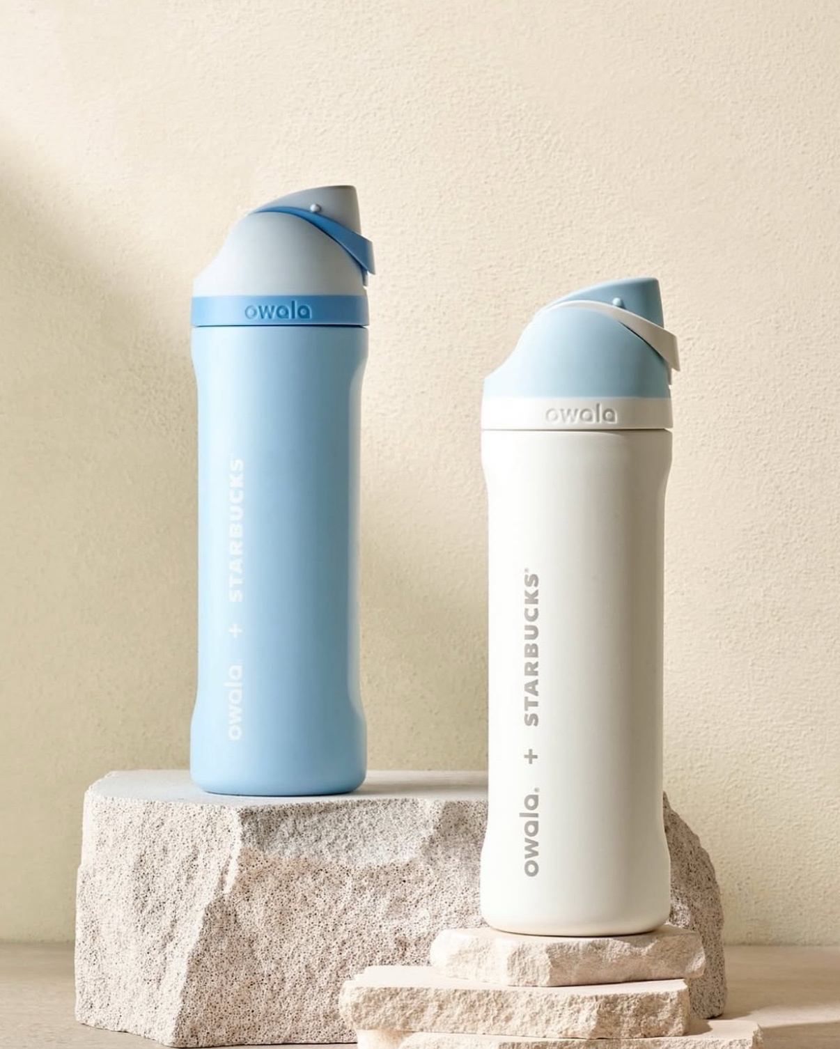 本週限時接單!! 韓國🇰🇷限定 Starbucks x Stanley x Owala 星巴克 藍色海洋系列 水壺 吸管杯 隨行杯 吸管杯 手拿杯 藍色 藍白色 4款/預購