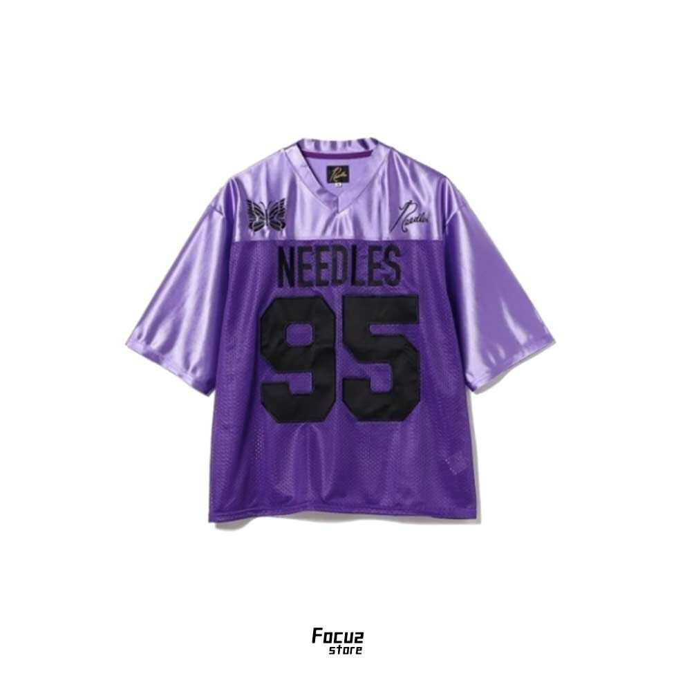【Focus Store】現貨秒發 Beams x Needles Jersey "Purple" 紫色 球衣 別注款
