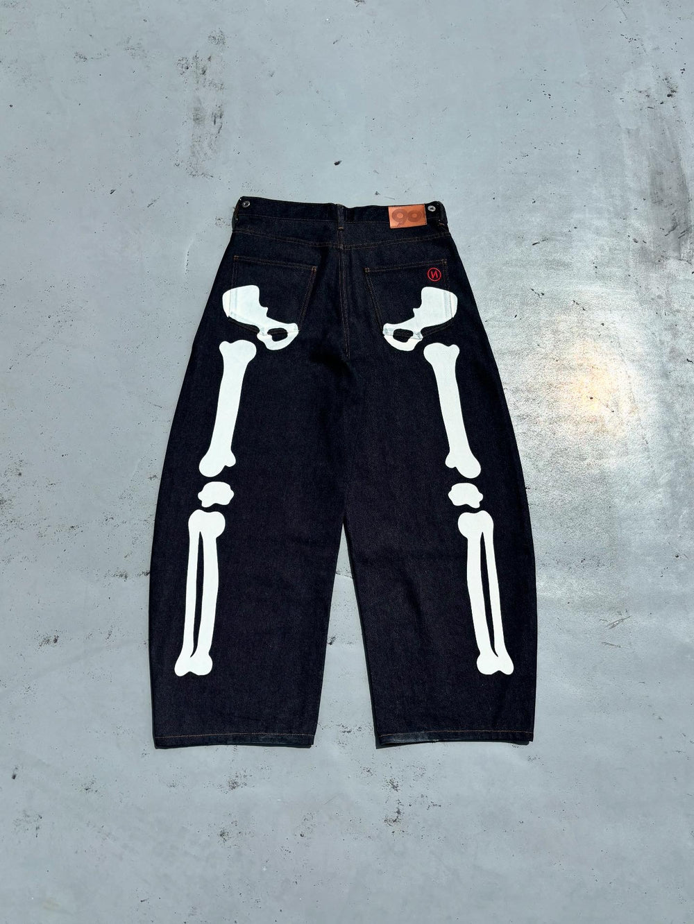 9090 bone 9090 褲子 新款到貨 9090 Bone Hand Denim pants 骨頭褲這次只