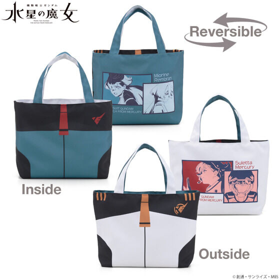 238602 Pbandai 預訂 2025/11月 機動戦士ガンダム 水星の魔女 リバーシブルミニトート