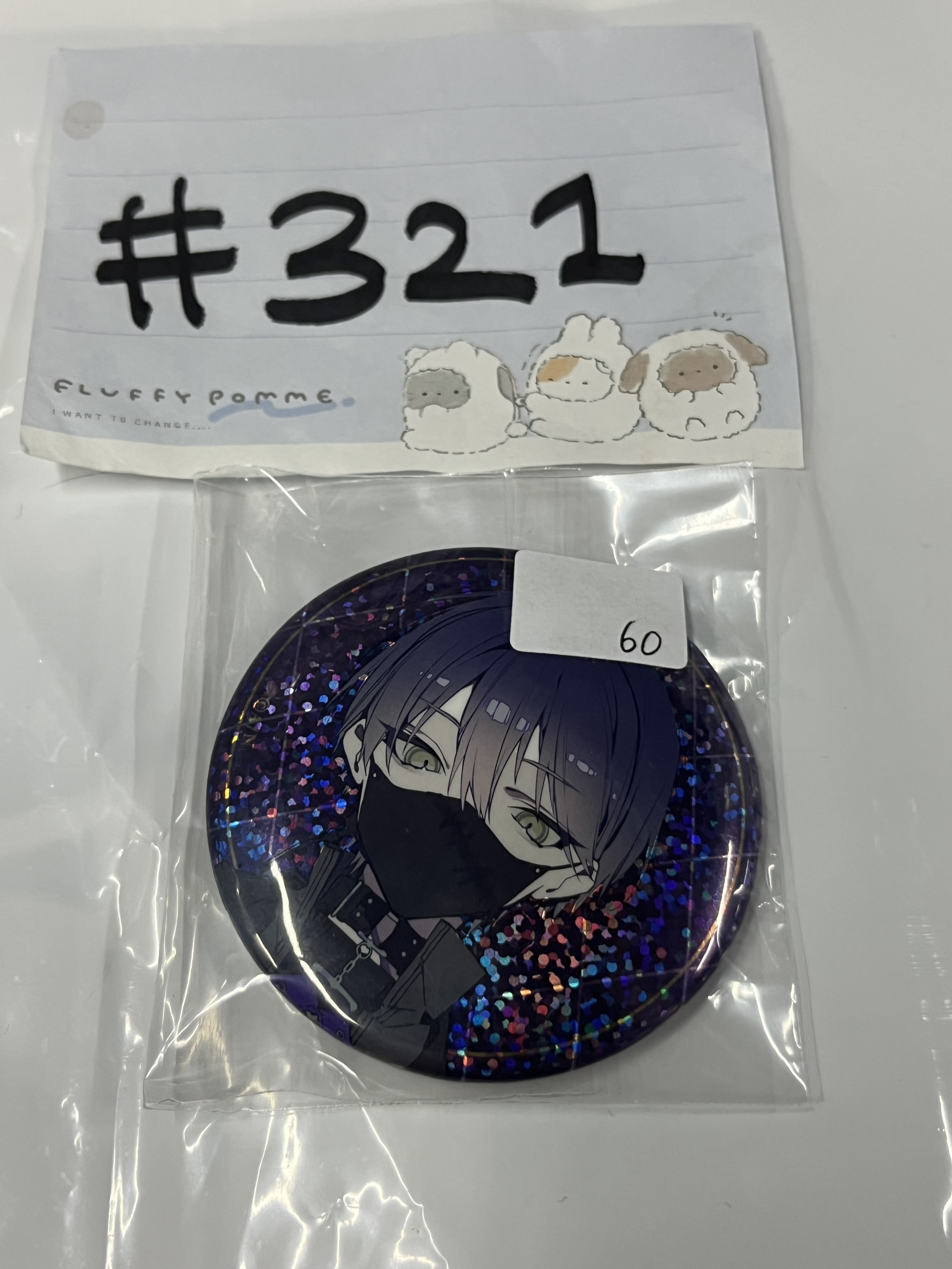 彩虹社 刀也 襟章#321