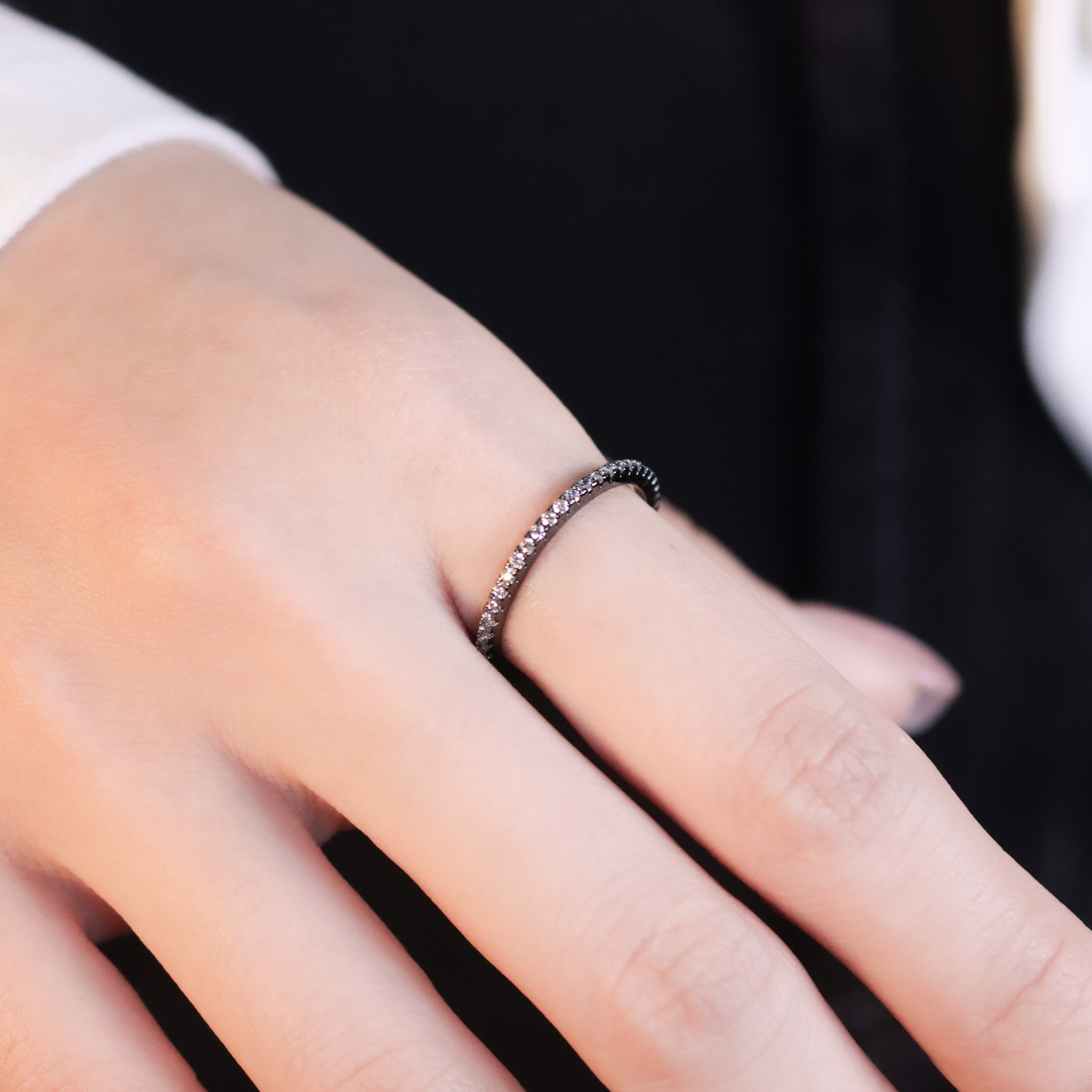 | 925銀 | 漫經典戒指(黑色/綠色) | RI0961 |