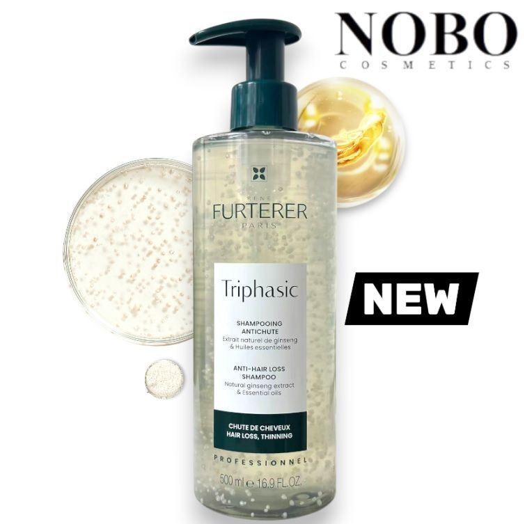 Rene Furterer 新版馥綠德雅 - Triphasic 固髪育發洗髮露 [再生防脫髮小白珠] 500ml (平行進口)