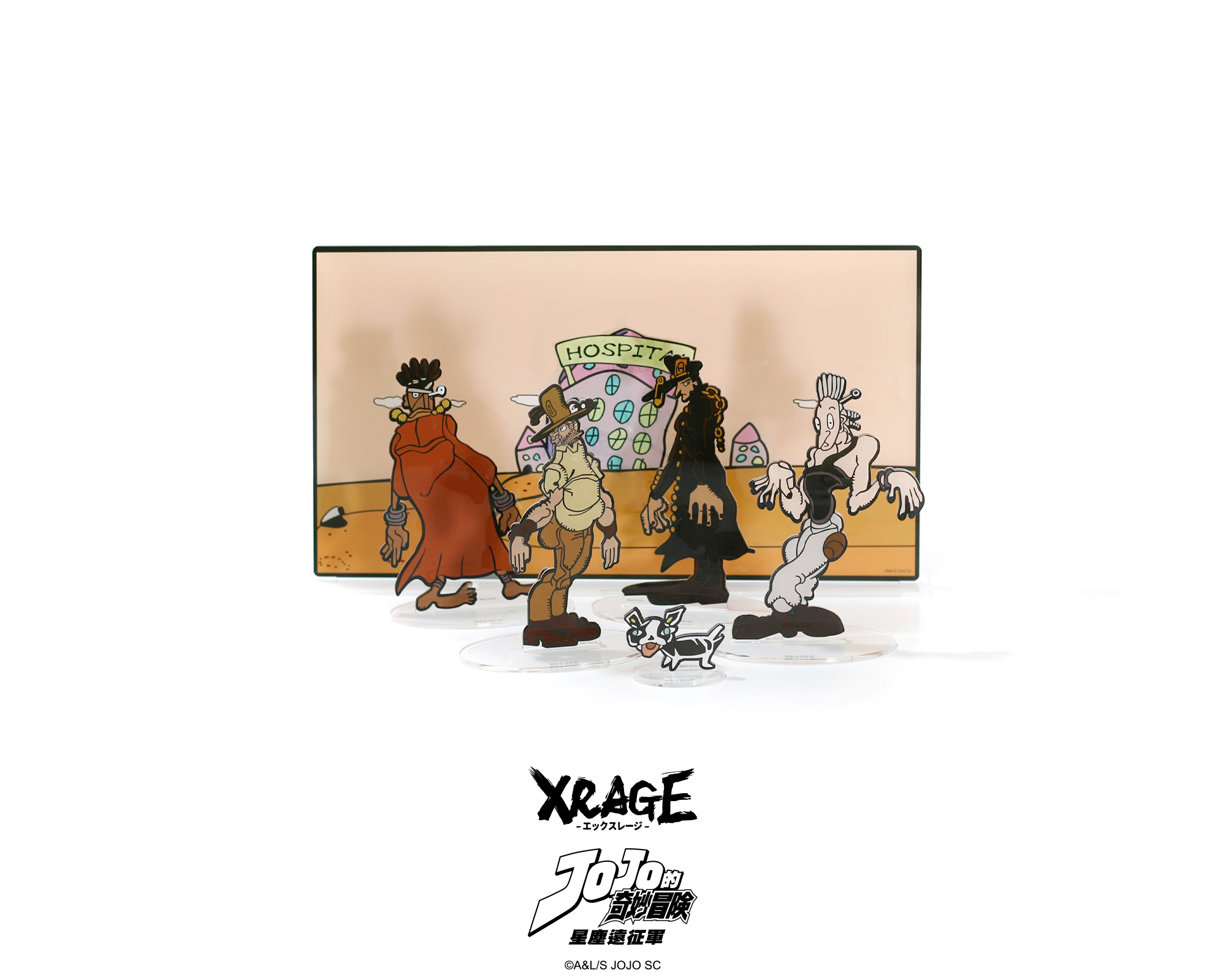 壓克力漫畫人形立牌組合