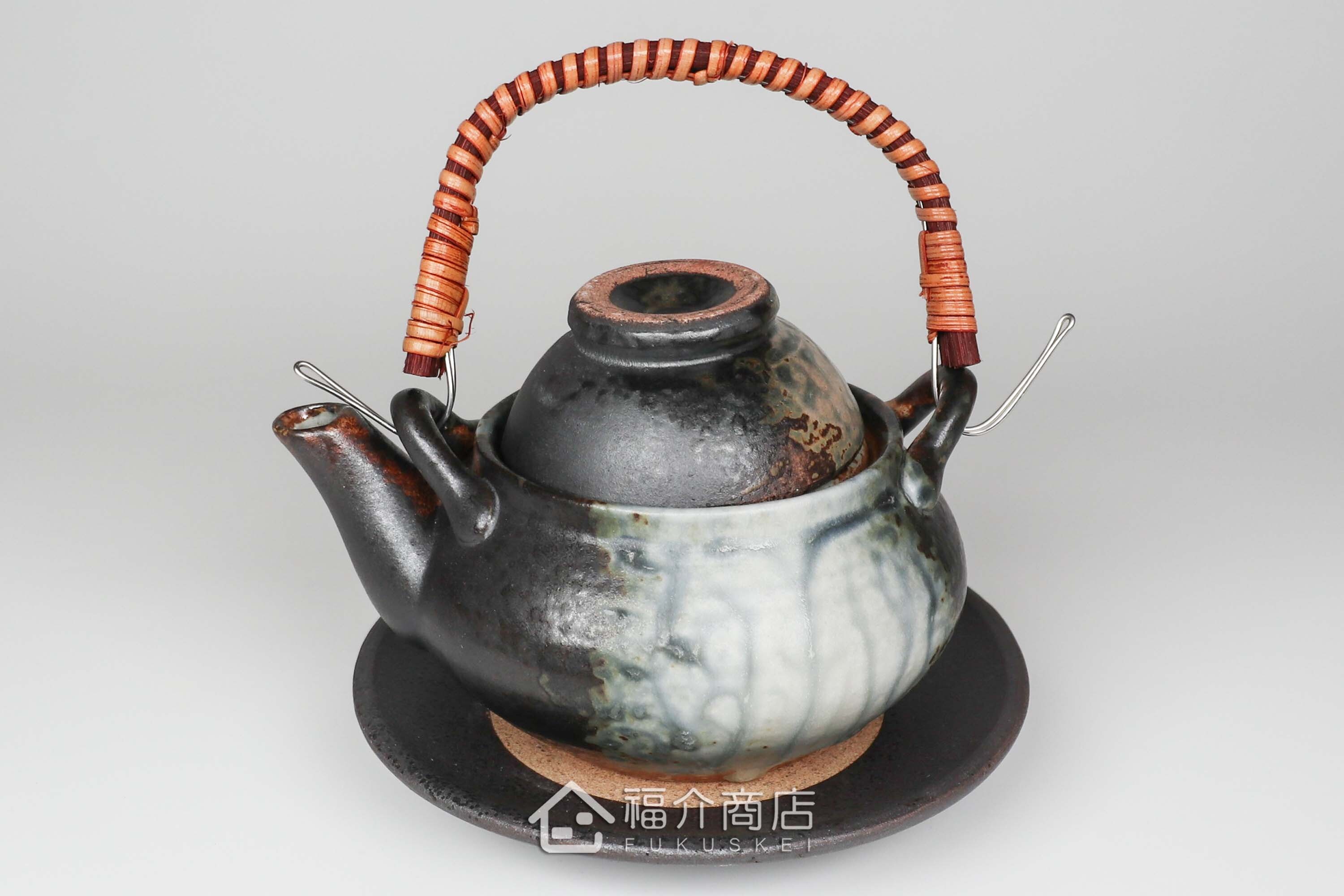 做日本傳統宴會料理土瓶蒸用的350ml陶壺