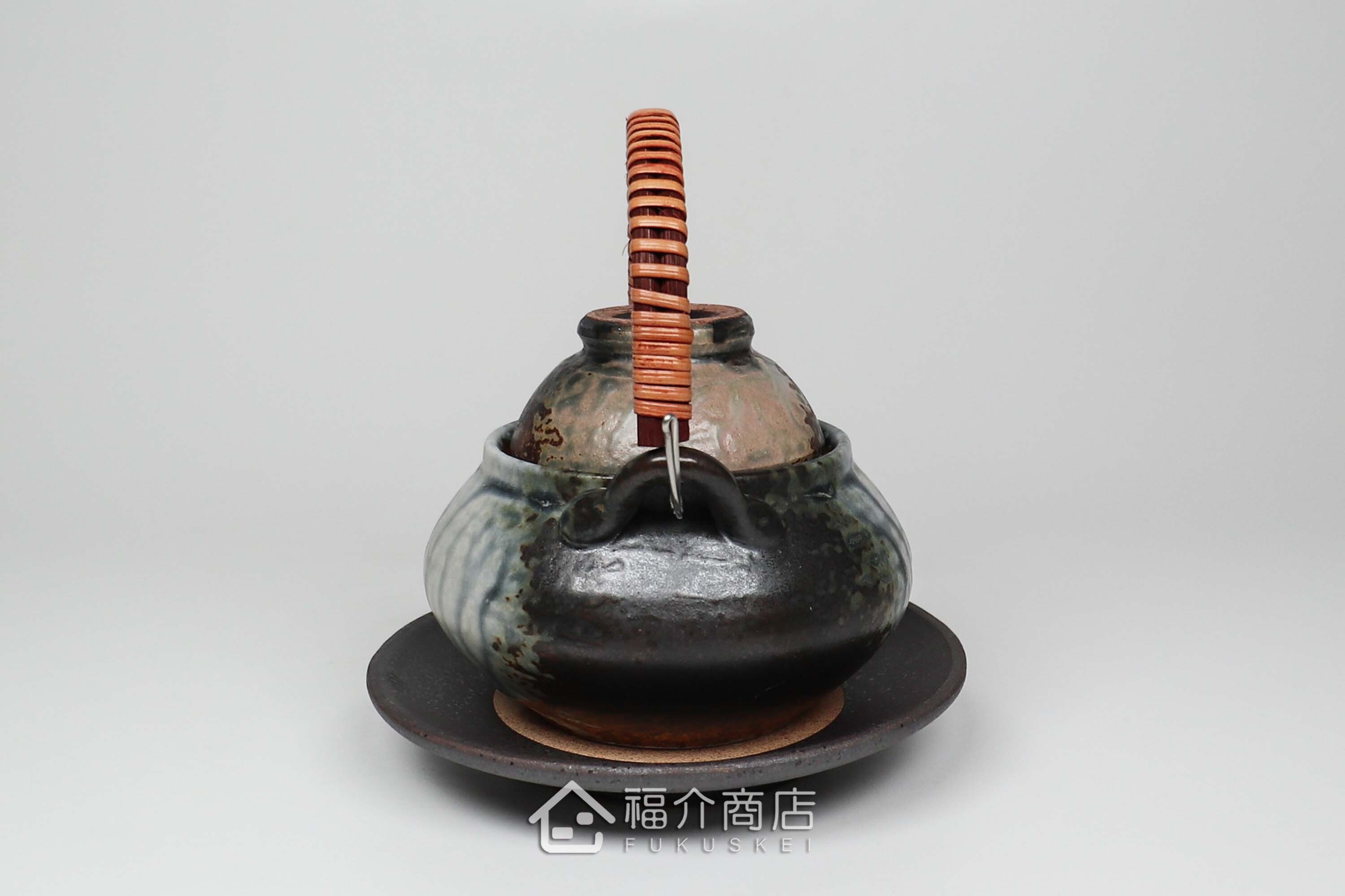 做日本傳統宴會料理土瓶蒸用的350ml陶壺