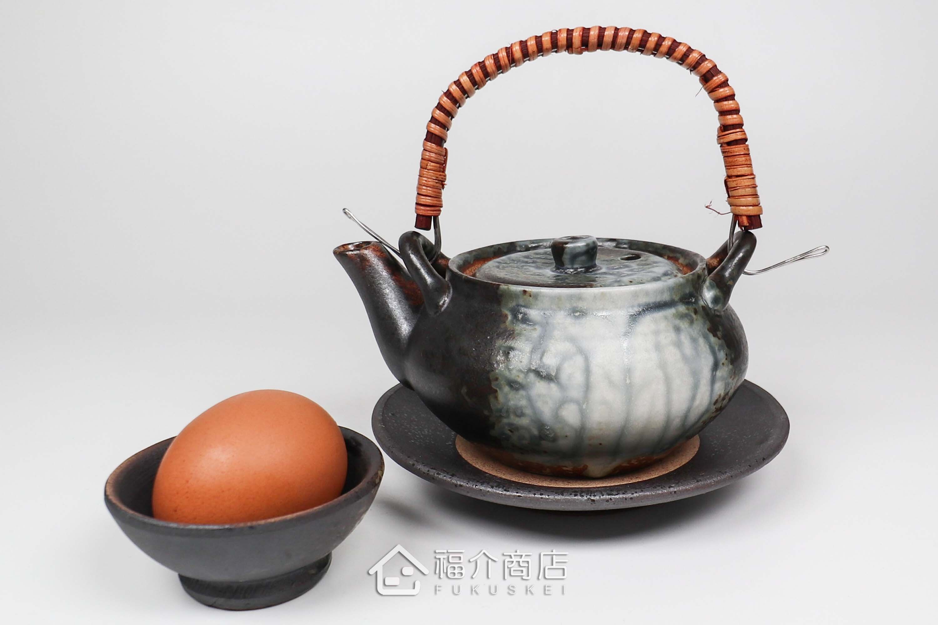 做日本傳統宴會料理土瓶蒸用的350ml陶壺