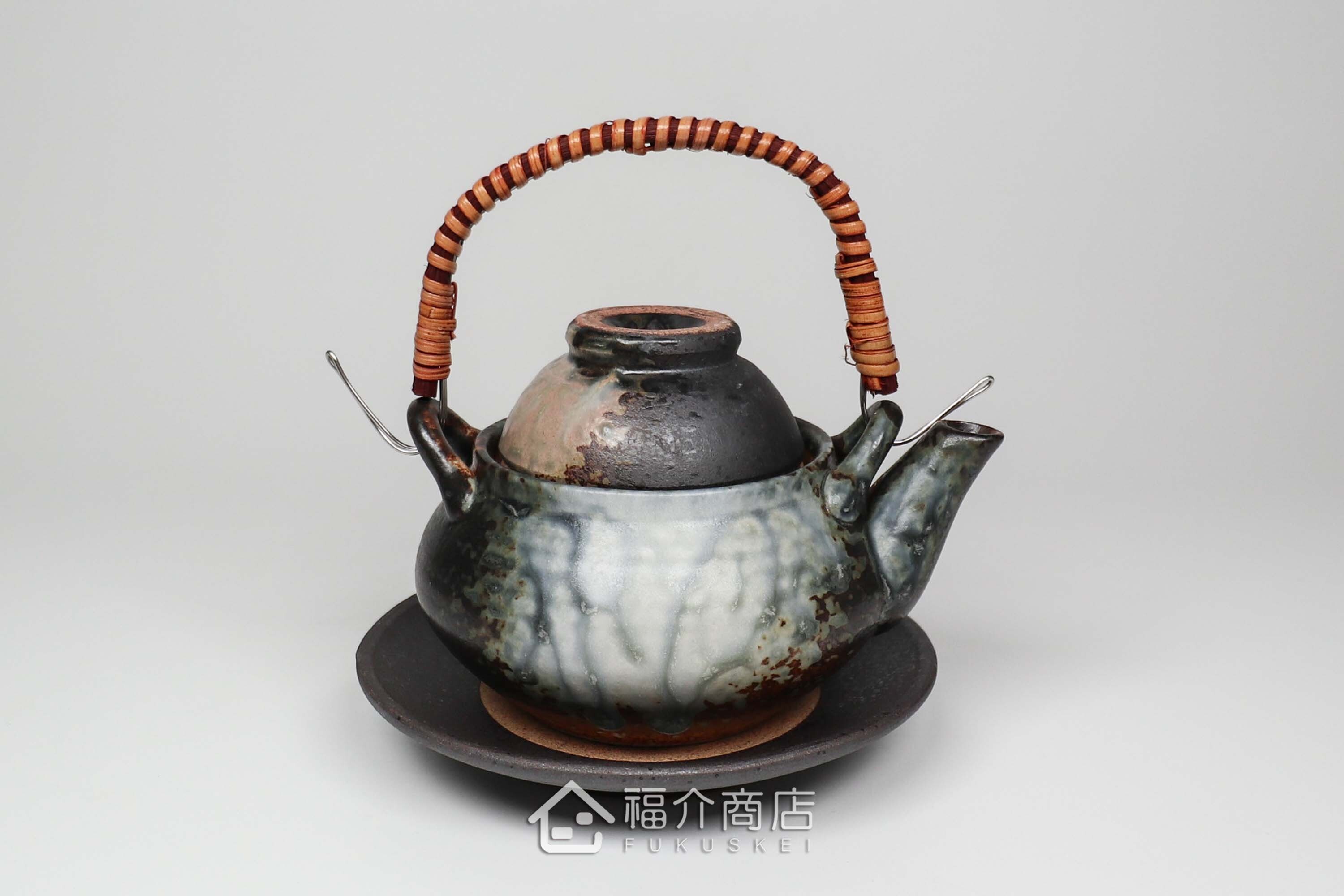 做日本傳統宴會料理土瓶蒸用的350ml陶壺