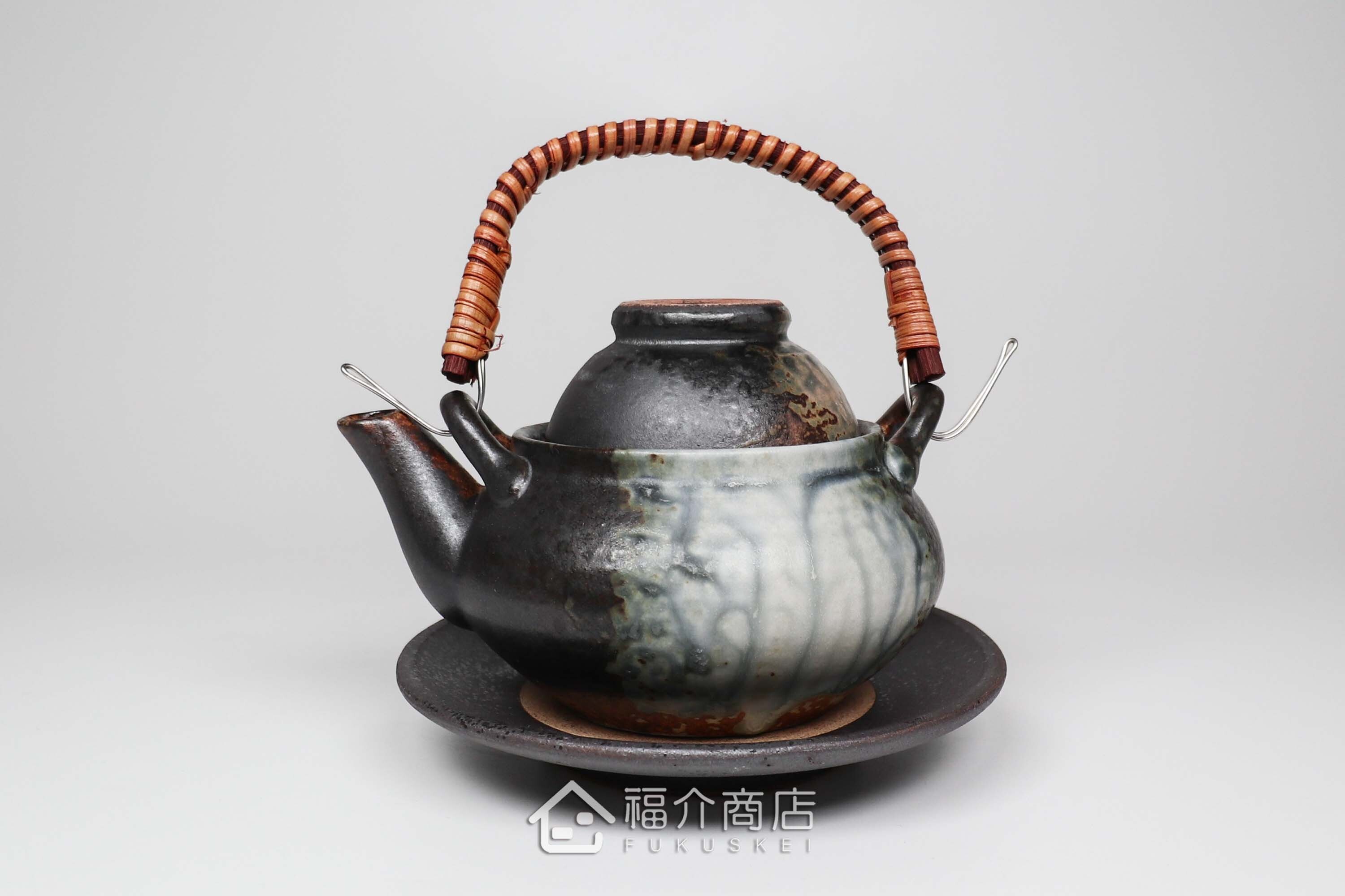 做日本傳統宴會料理土瓶蒸用的350ml陶壺