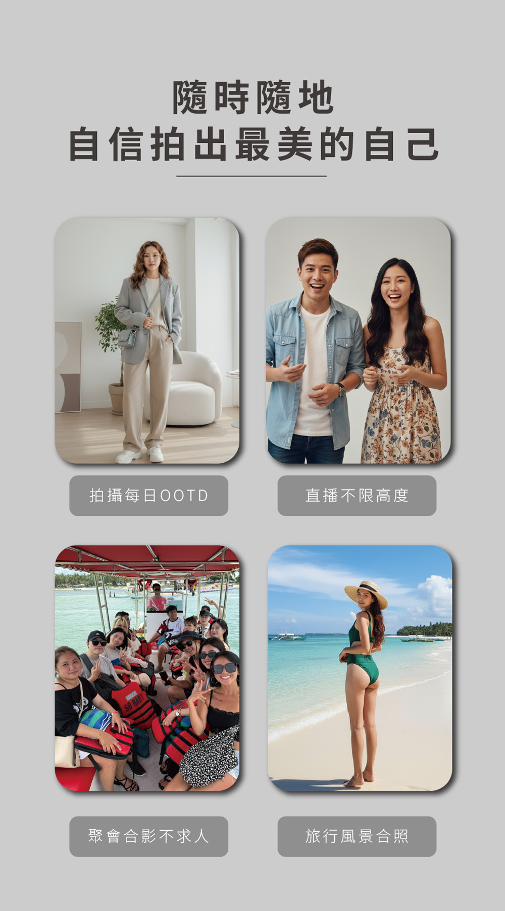 隨時拍出最美的自己