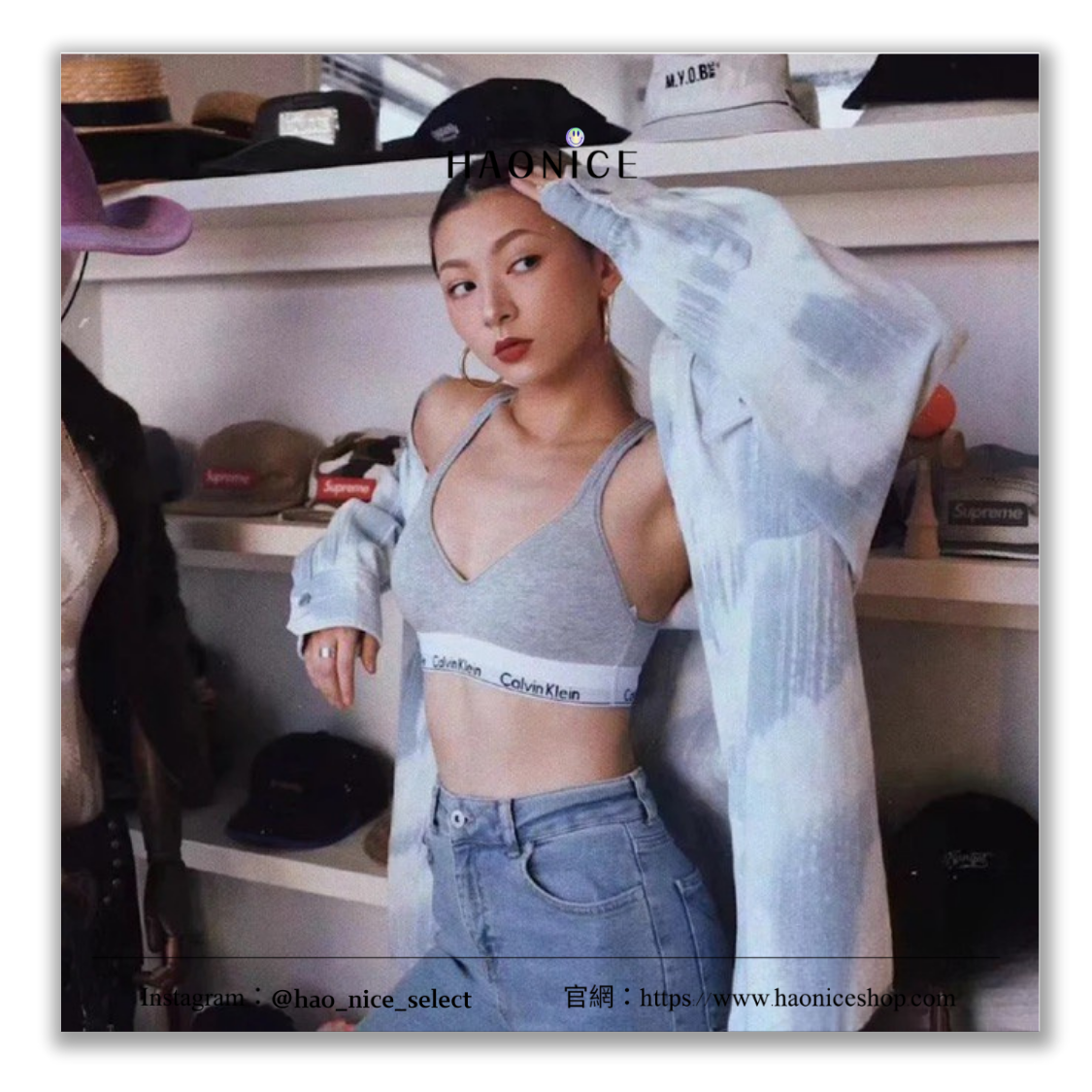 【HAO NICE】波波神器👙Calvin Klein 經典標誌CK 後交叉吊帶運動內衣（有襯墊） 三色