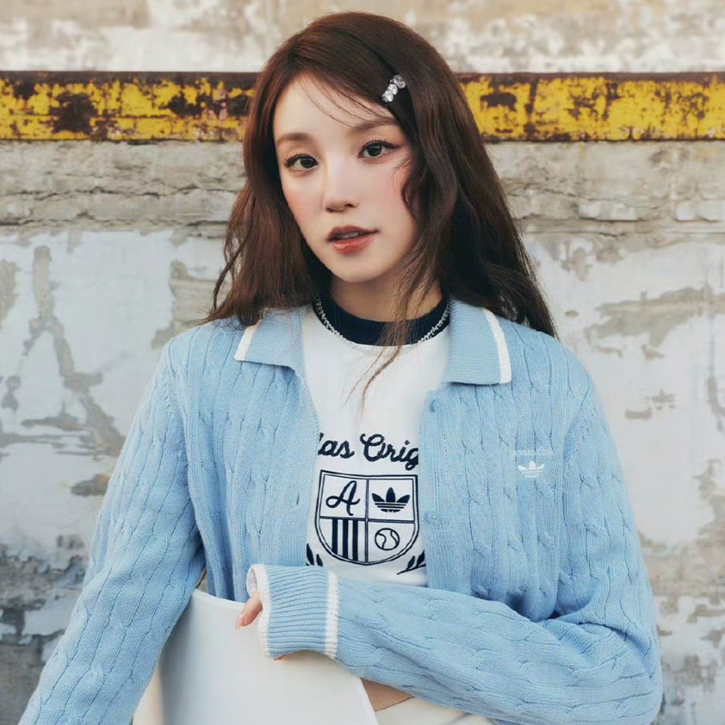 ADIDAS ORIGINALS 三葉草 開襟 針織 外套 兩色 (女款)