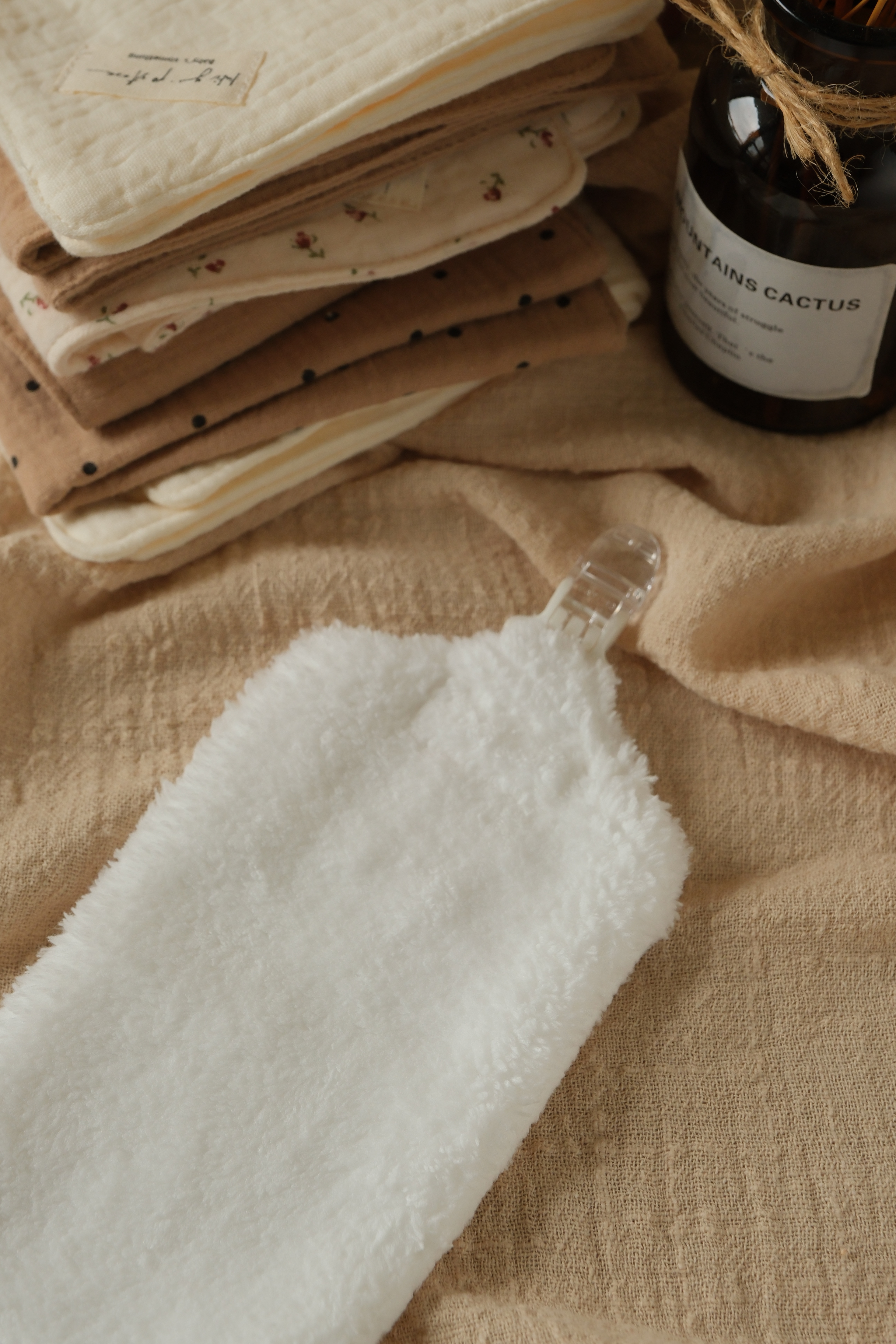 Hi Y.P store-手作手帕夾-粉嫩碎花