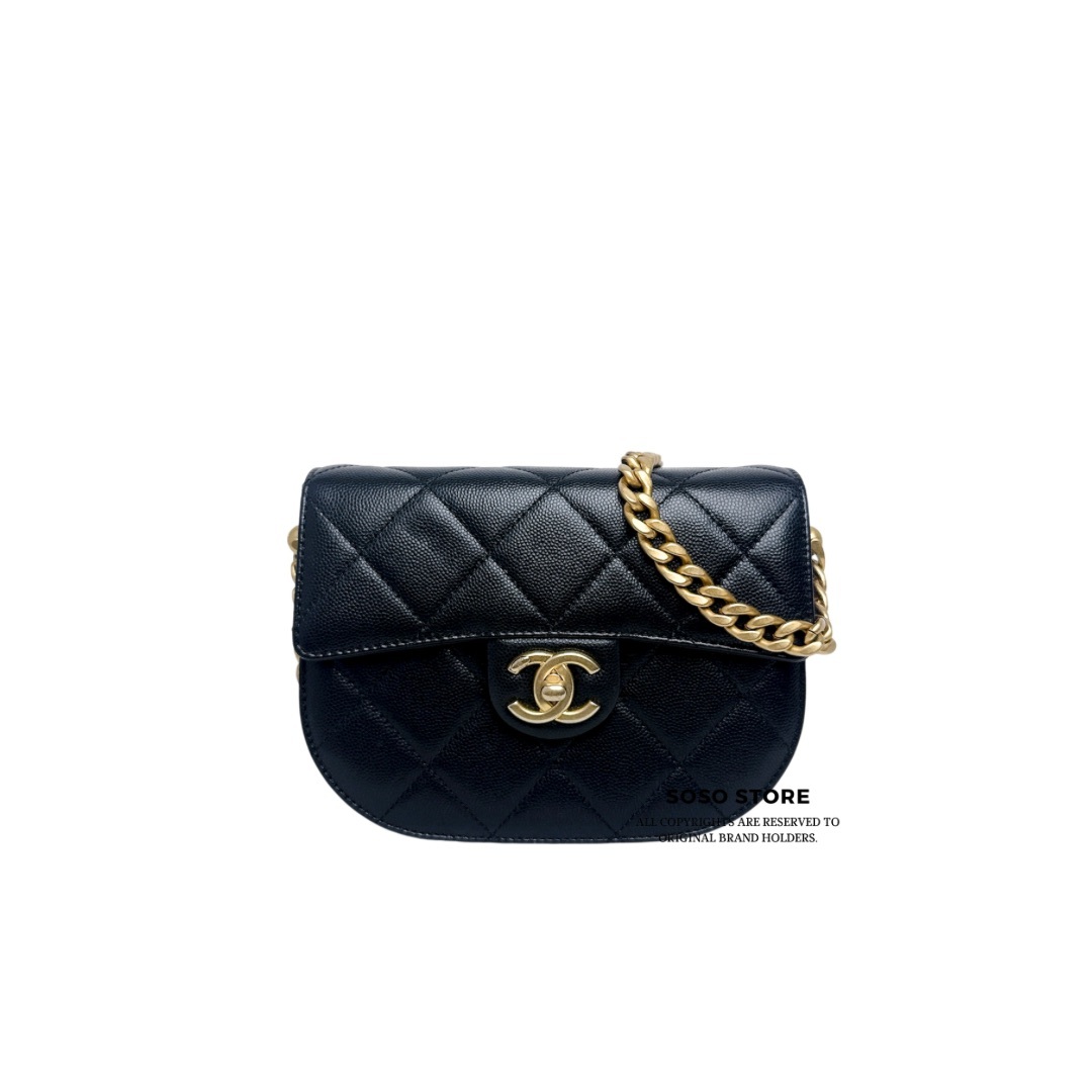 Chanel Moon Message Bag - Black / Ghw