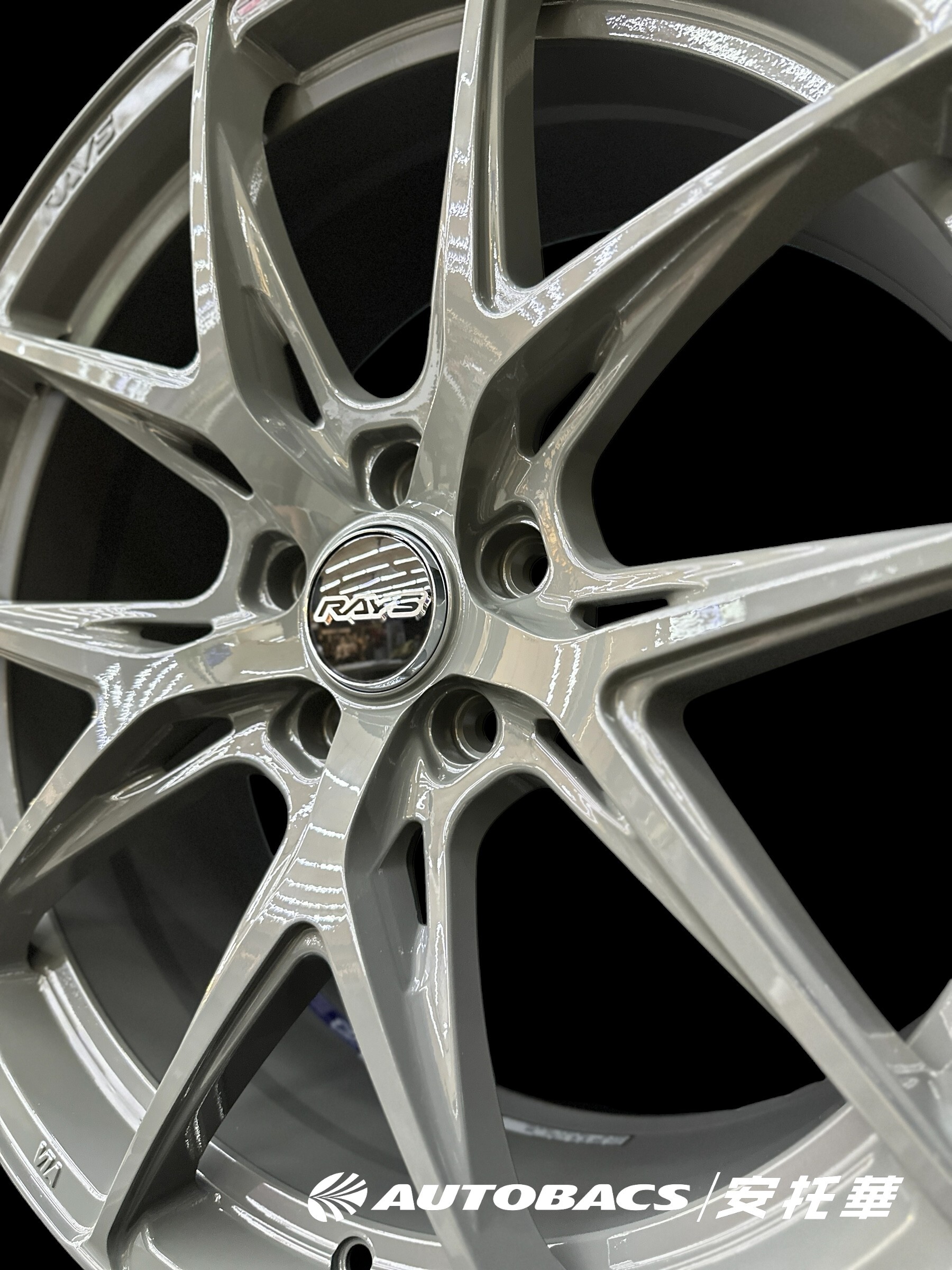 RAYS VERSUS VV21S 20吋 鑄造鋁圈 限量Arms Gray G8J JWL+R認證 AUTOBACS安托華