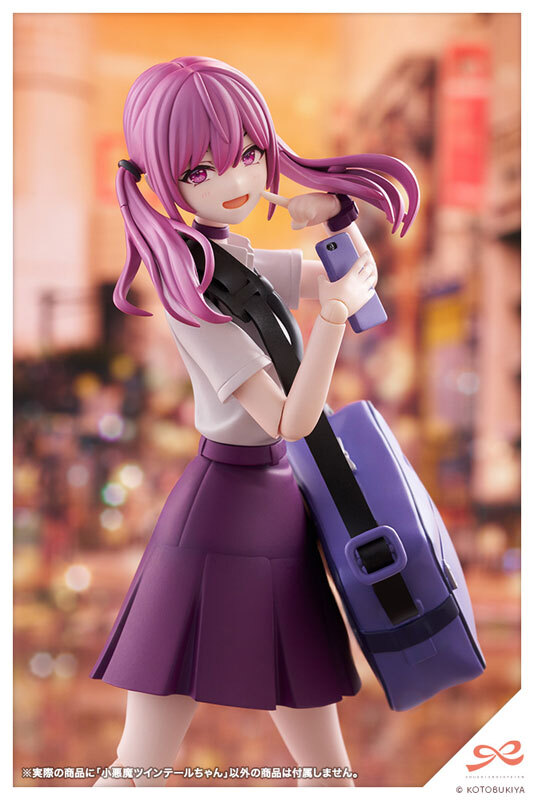 預訂3月  Kotobukiya 創彩少女庭園 小惡魔雙馬尾醬  Sousai Shoujo Teien LITTLE DEVIL TWIN TAILS 1/10 Plastic Model Pre-order