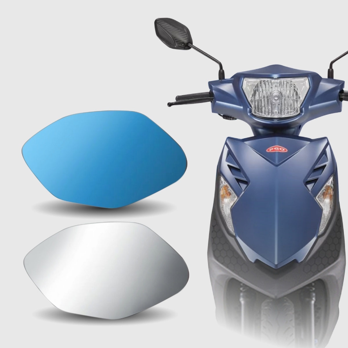 PGO isavR 威力125| 超視野廣角後照鏡