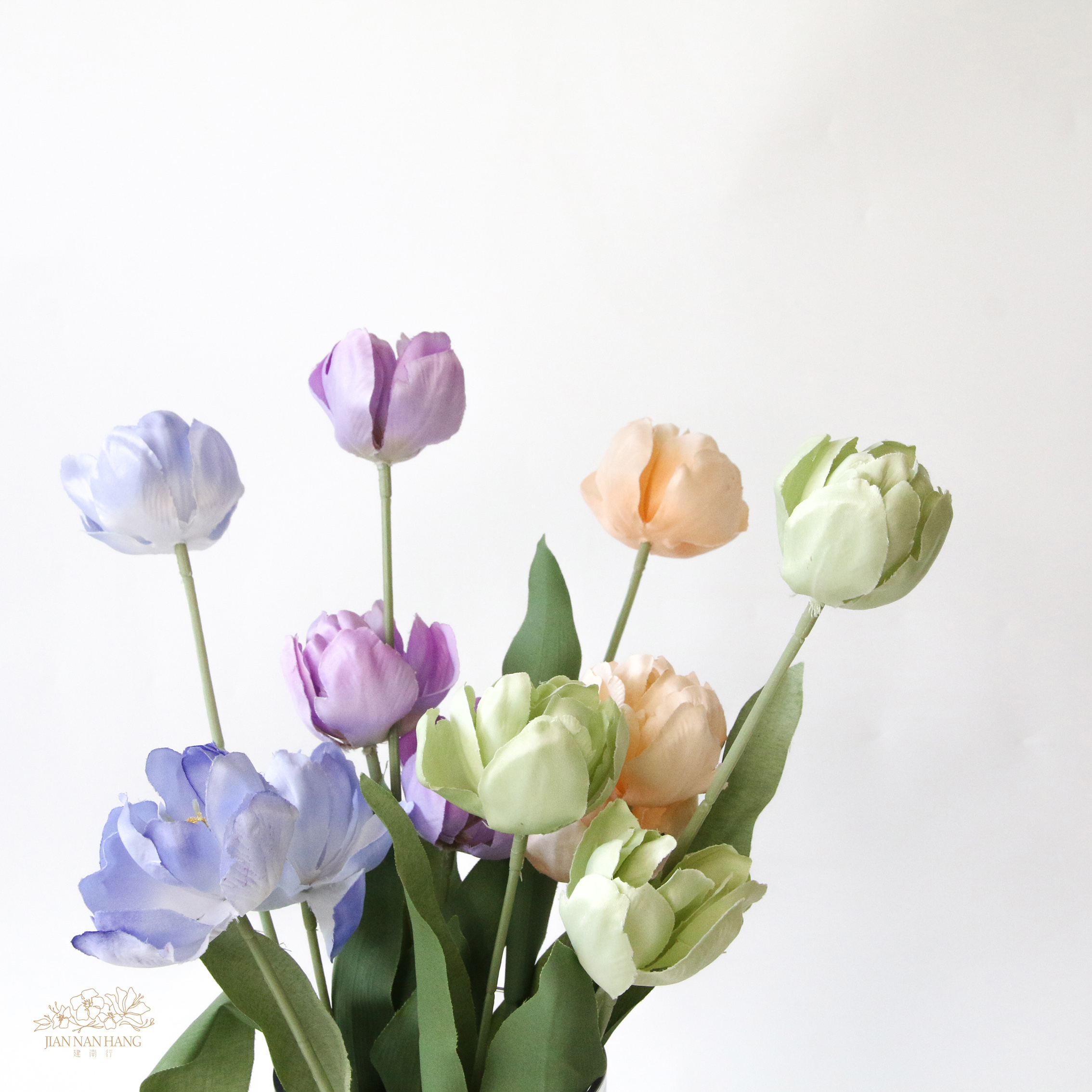 人造花 艾琳娜鬱金香 4色