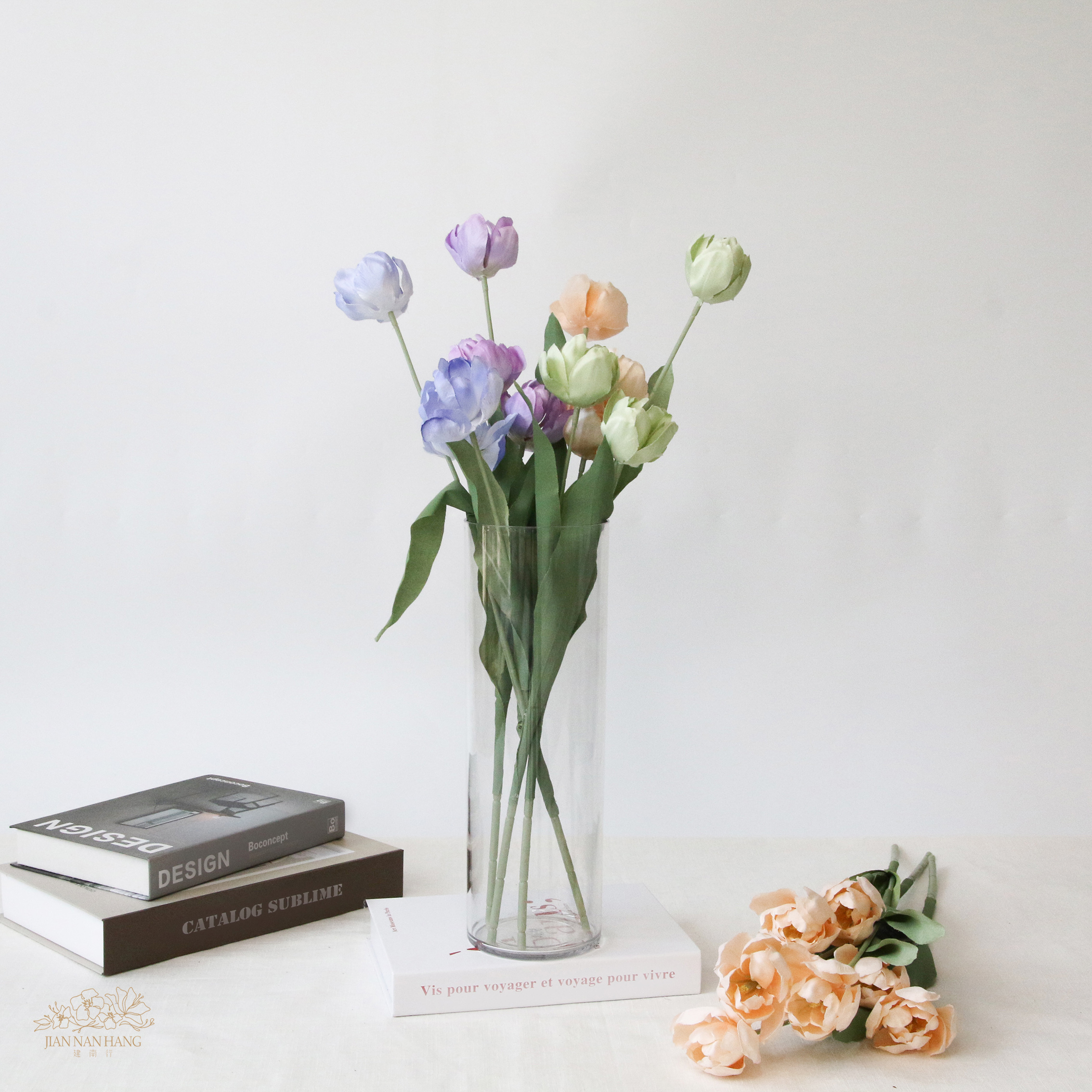 人造花 艾琳娜鬱金香 4色