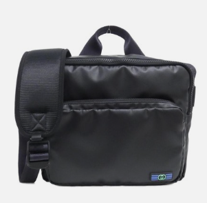 [E] GUCCI BLACK MONOGRAM CROSSBODY BAG, 782764FAC5L-1079 (EGC117)