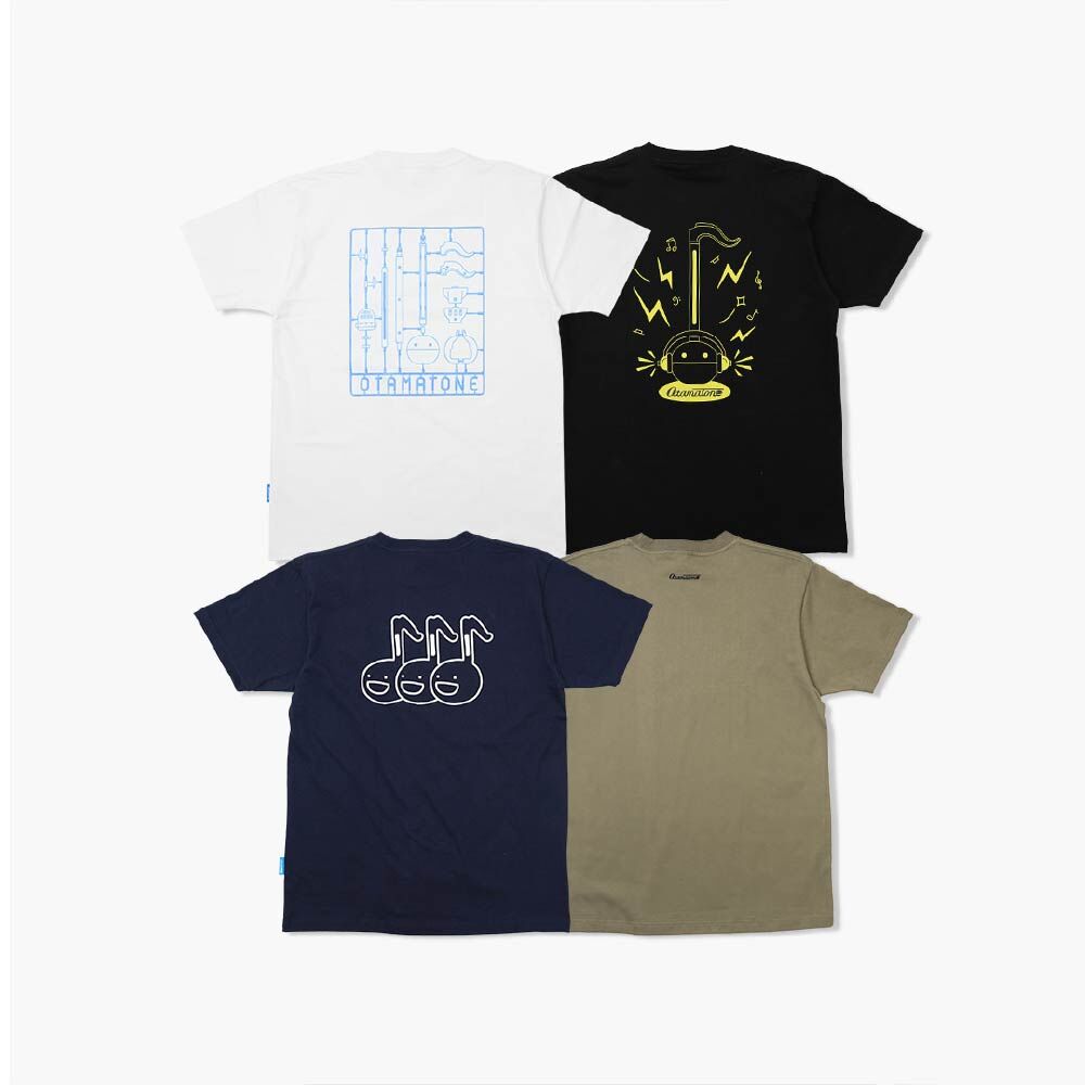 Otamatone Otamatone / T-Shirt (Musician/Palmdale/Triplets Navy) (台灣代理貨) — 三峽配件 / 週邊