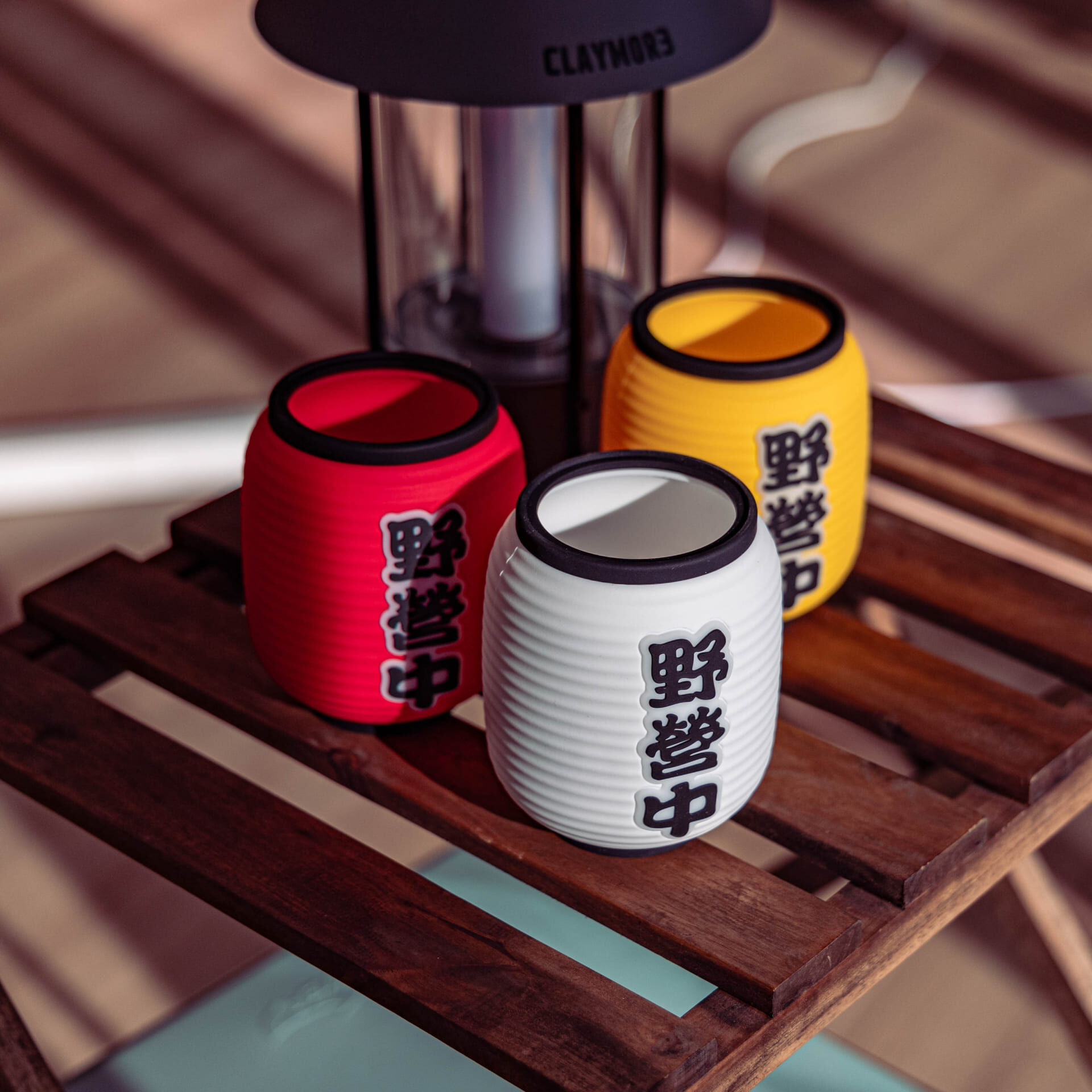 【CLAYMORE】野營中燈罩