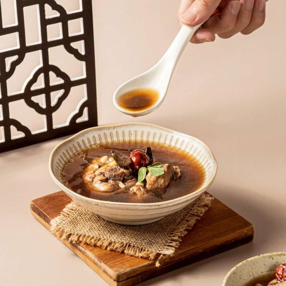 【食下有約】黑蒜雞湯600g