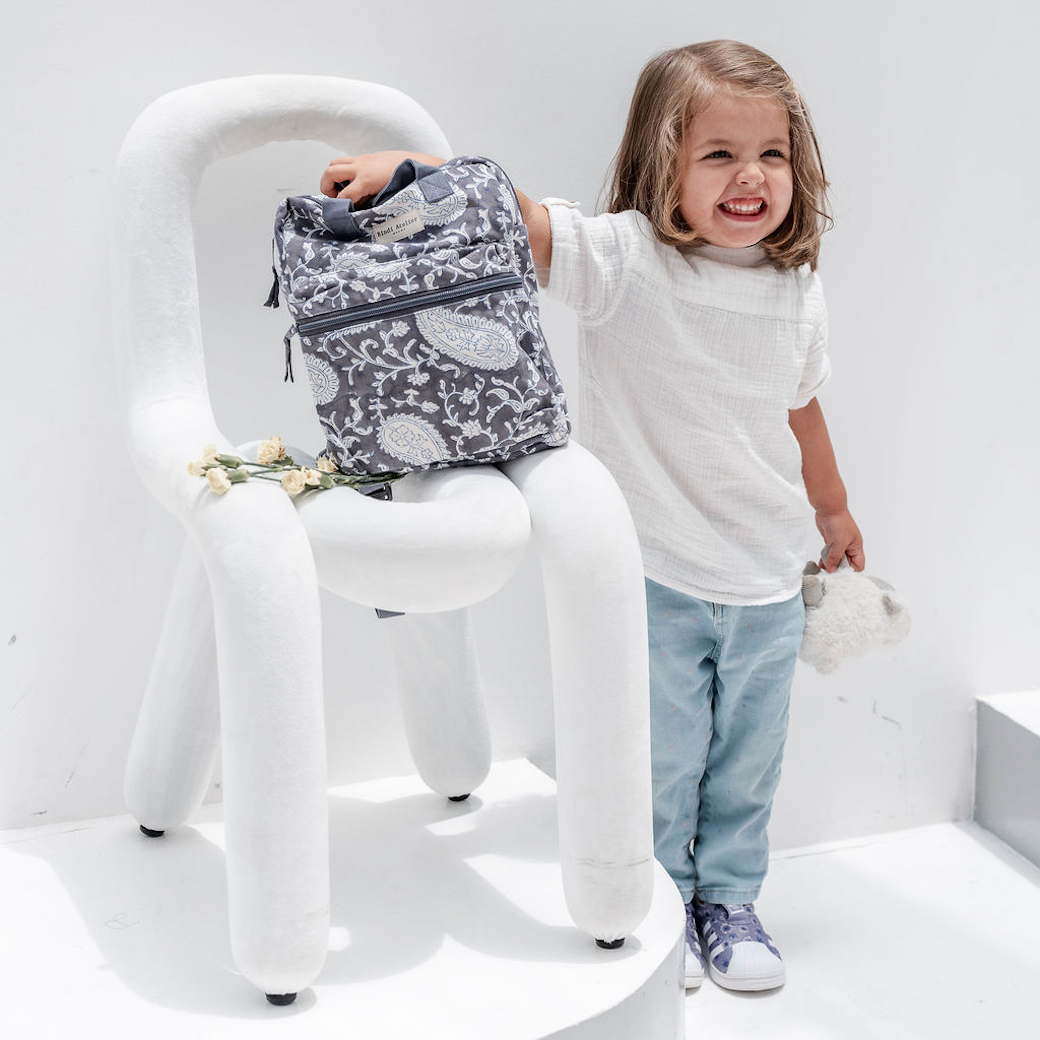 梅拉矢車菊藍 | 幼童後背包