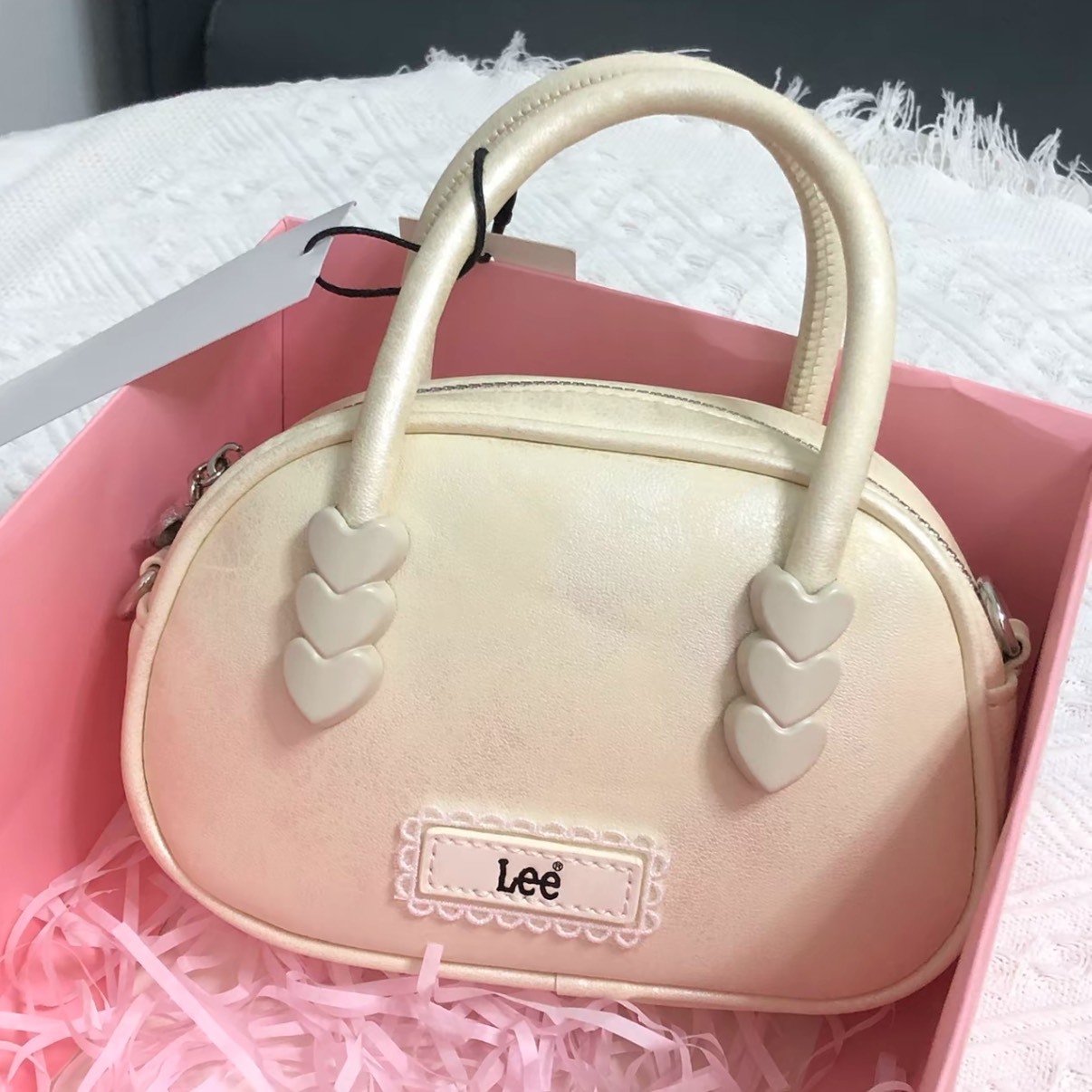 LEE MINI 馬卡龍 波斯頓包 4色